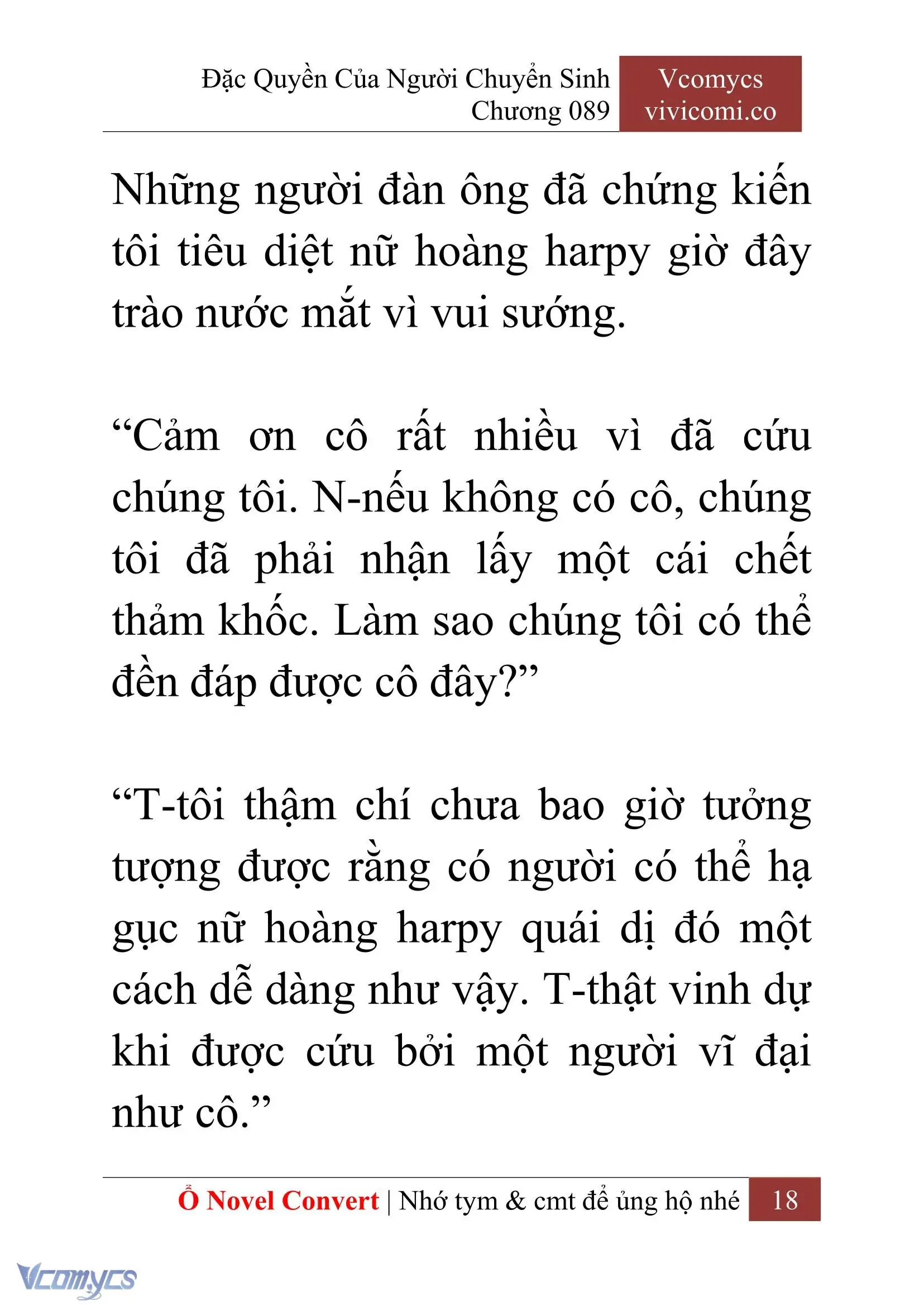 [Novel] Đặc Quyền Của Người Chuyển Sinh Chapter 89 - Trang 21