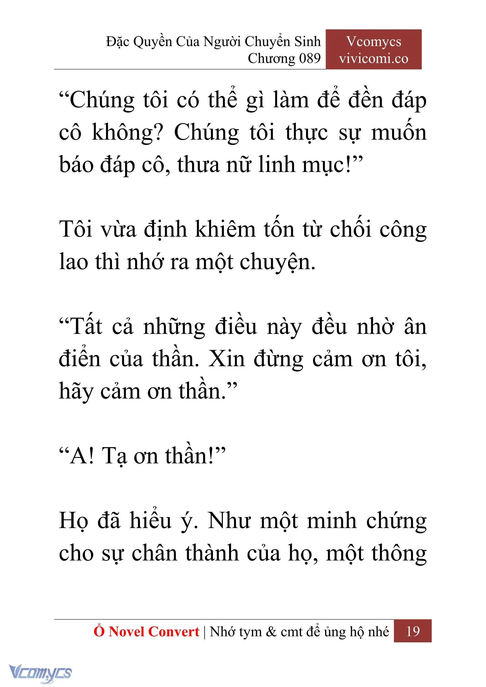 [Novel] Đặc Quyền Của Người Chuyển Sinh Chapter 89 - Trang 22