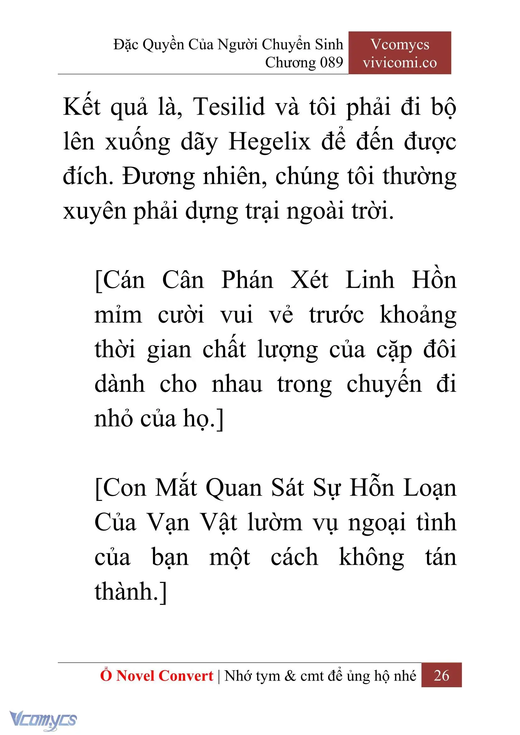 [Novel] Đặc Quyền Của Người Chuyển Sinh Chapter 89 - Trang 29