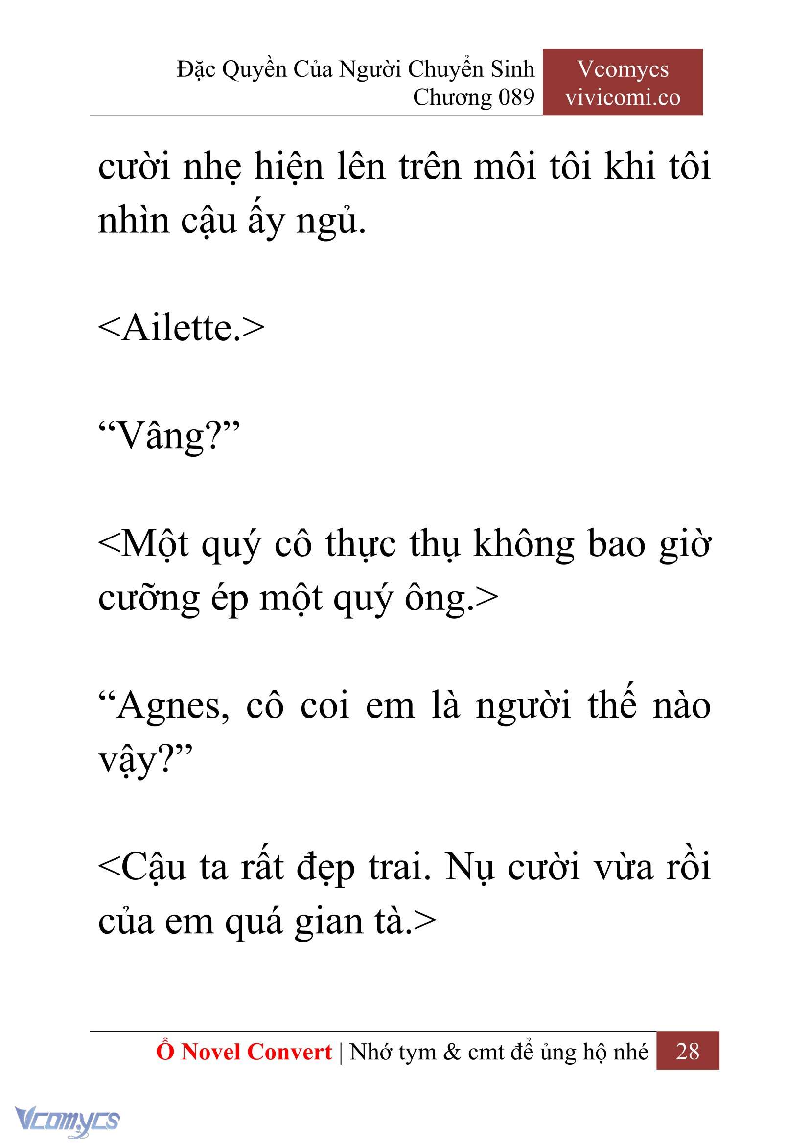 [Novel] Đặc Quyền Của Người Chuyển Sinh Chapter 89 - Trang 31