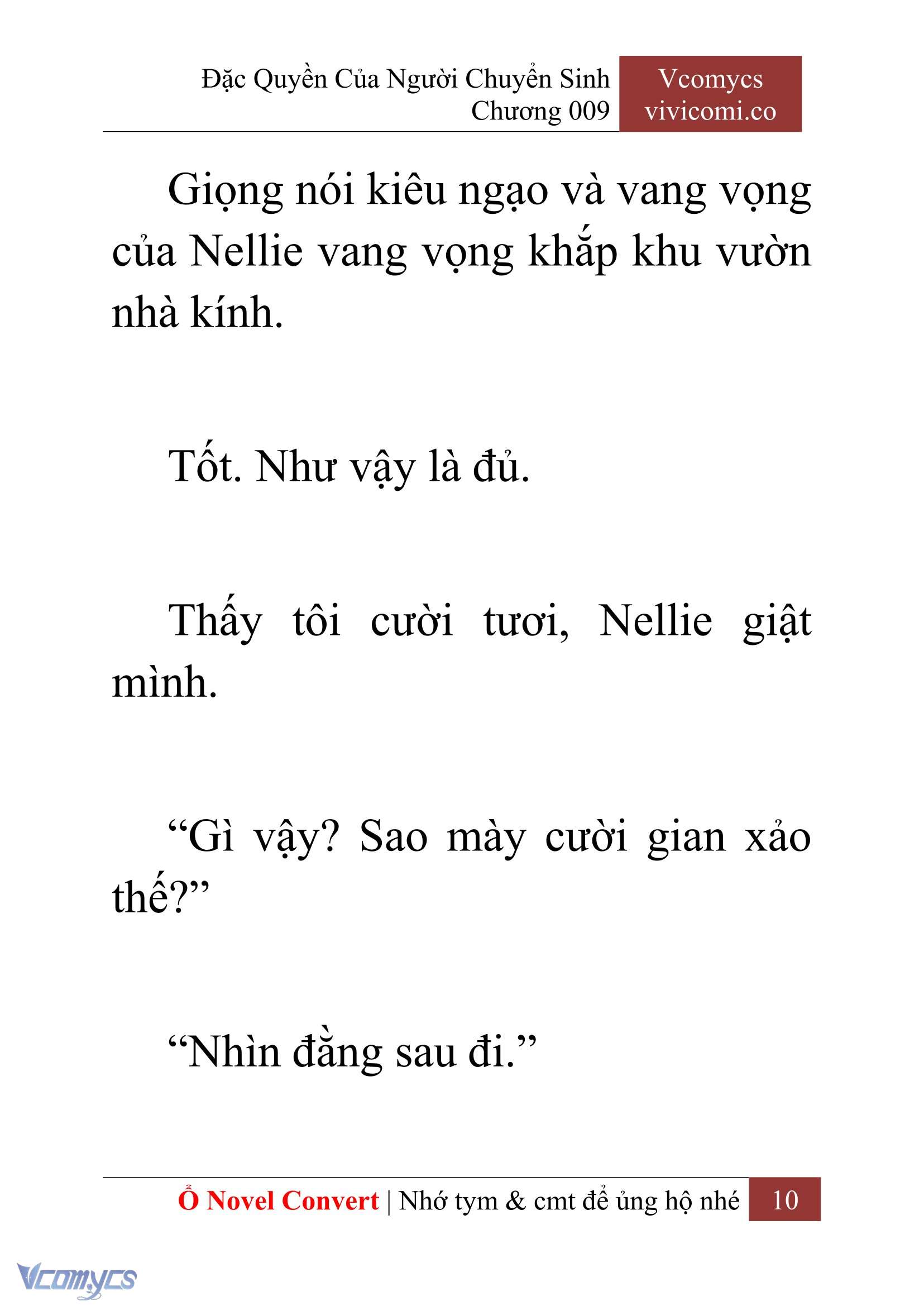 [Novel] Đặc Quyền Của Người Chuyển Sinh Chapter 9 - Trang 12