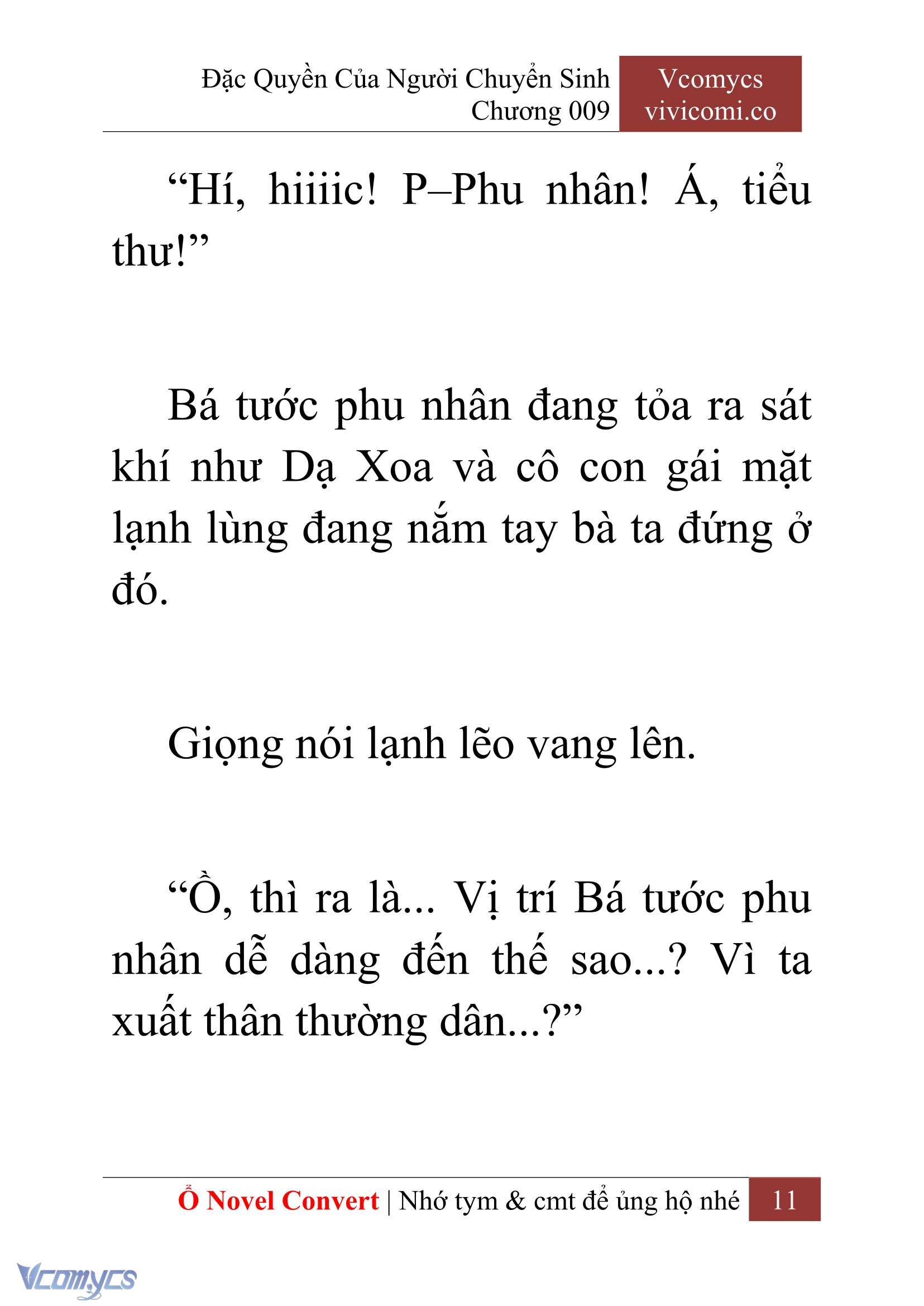 [Novel] Đặc Quyền Của Người Chuyển Sinh Chapter 9 - Trang 13