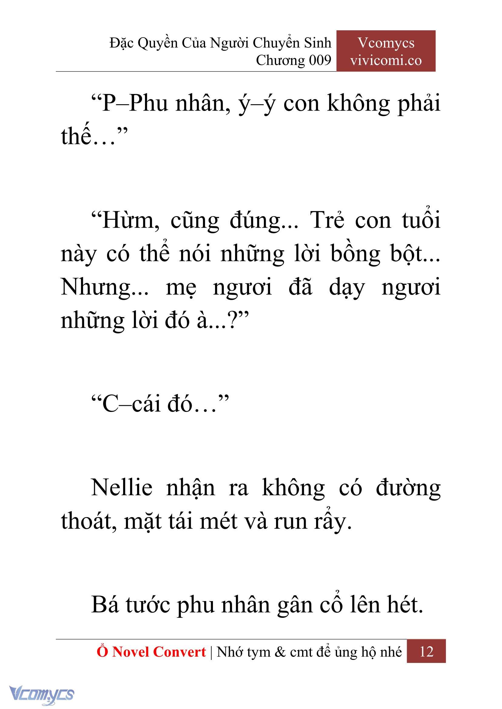 [Novel] Đặc Quyền Của Người Chuyển Sinh Chapter 9 - Trang 14