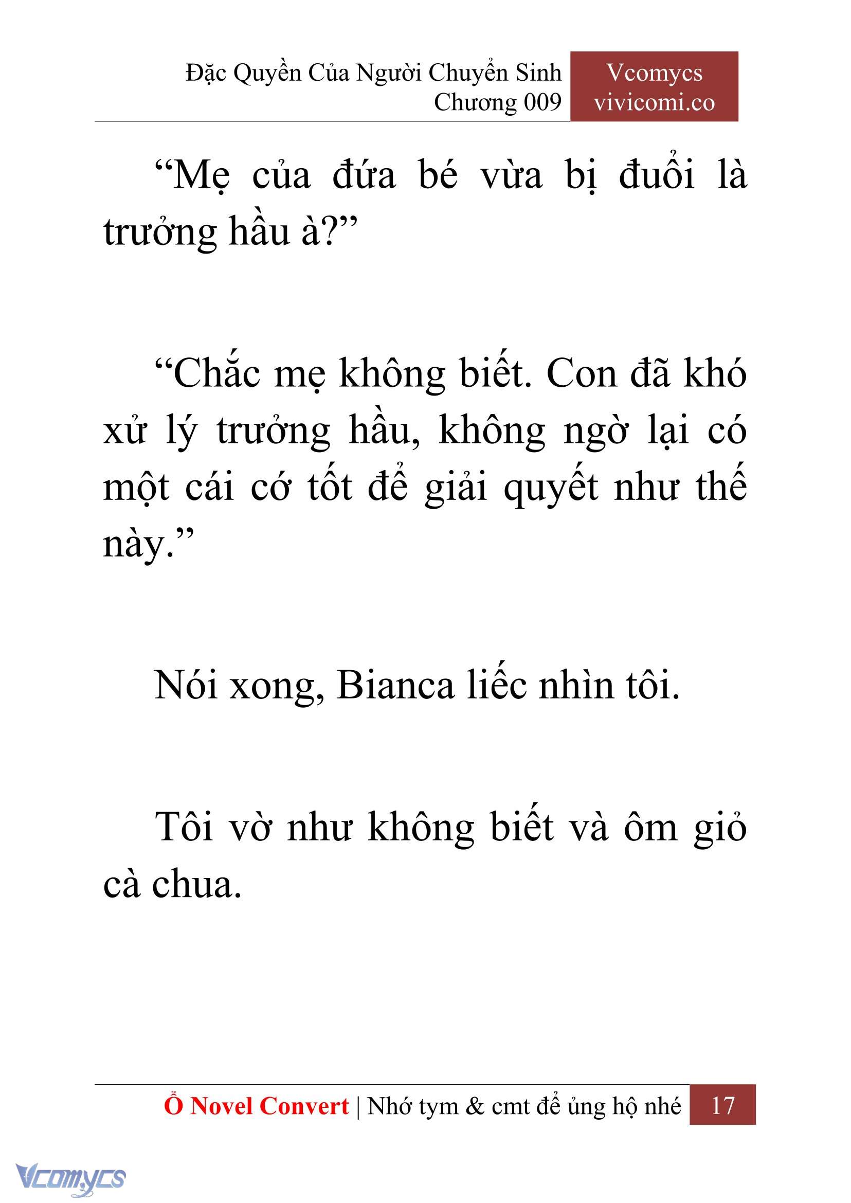[Novel] Đặc Quyền Của Người Chuyển Sinh Chapter 9 - Trang 19