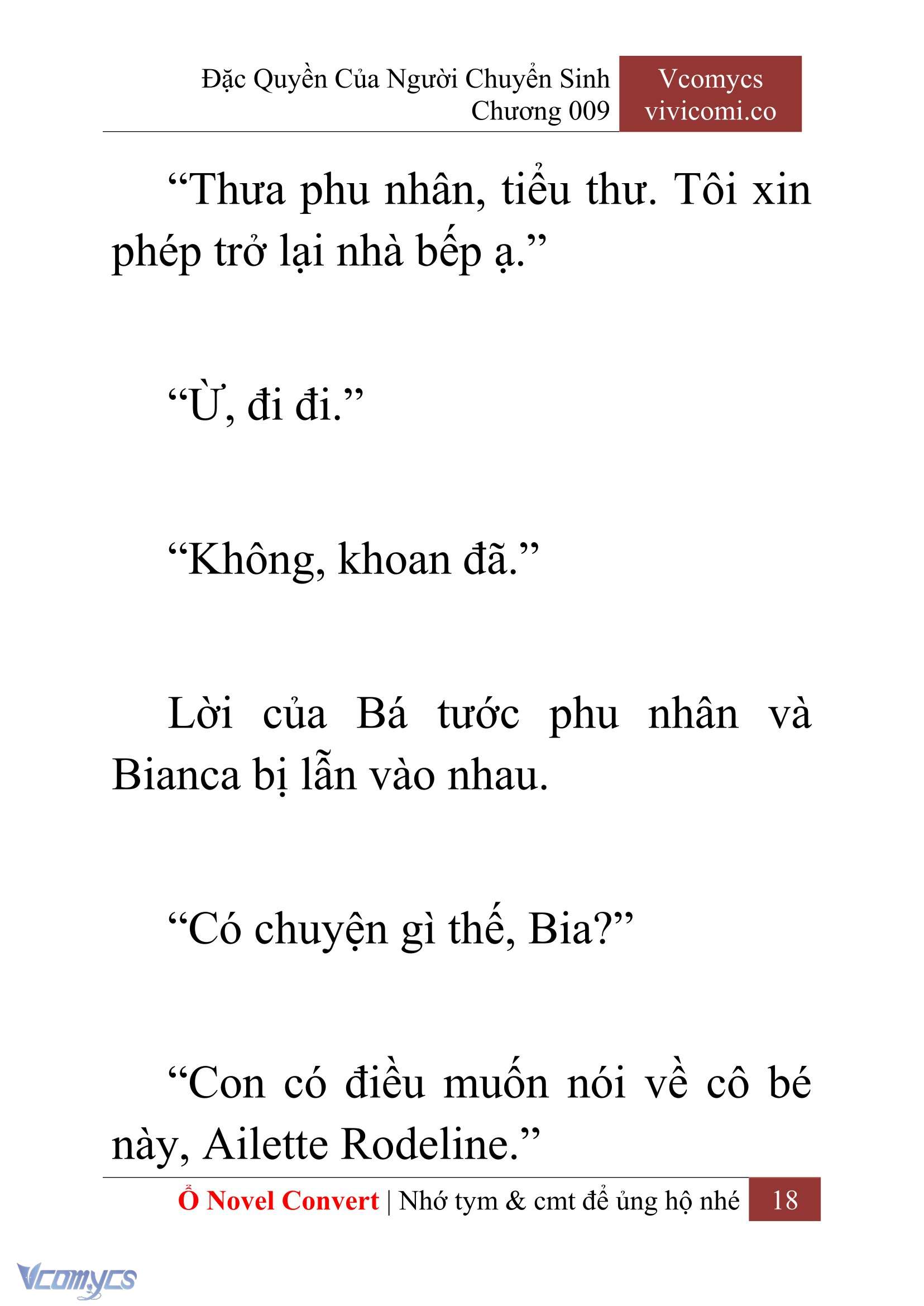[Novel] Đặc Quyền Của Người Chuyển Sinh Chapter 9 - Trang 20