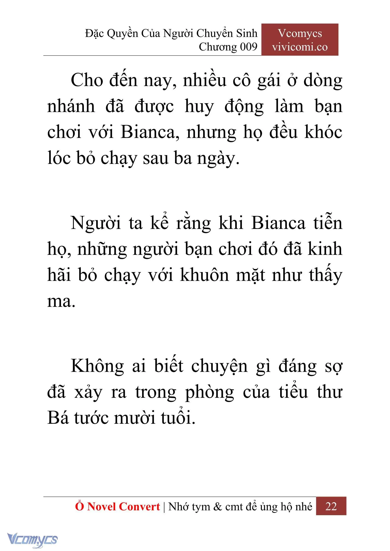 [Novel] Đặc Quyền Của Người Chuyển Sinh Chapter 9 - Trang 24