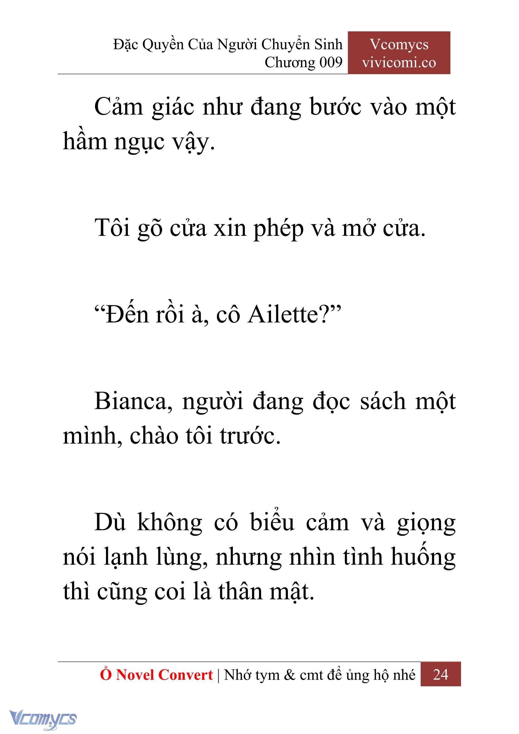[Novel] Đặc Quyền Của Người Chuyển Sinh Chapter 9 - Trang 26