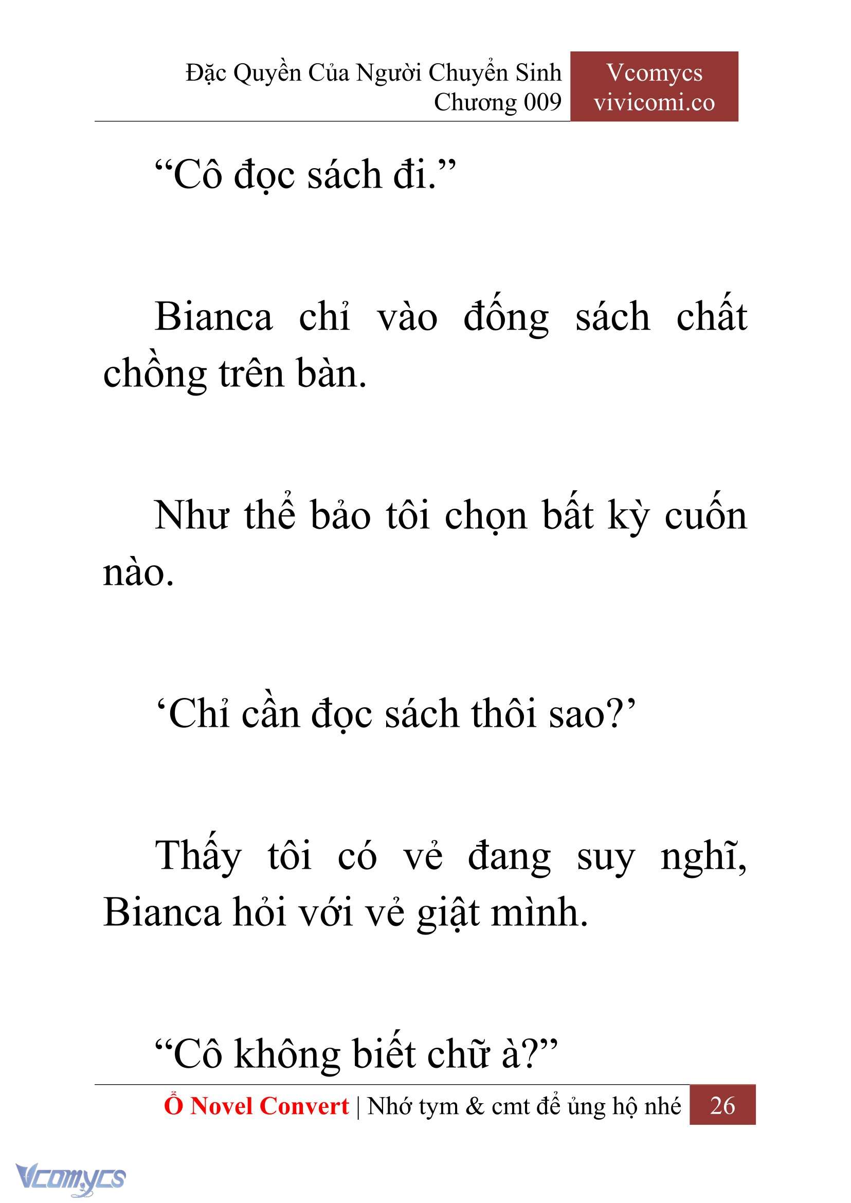 [Novel] Đặc Quyền Của Người Chuyển Sinh Chapter 9 - Trang 28