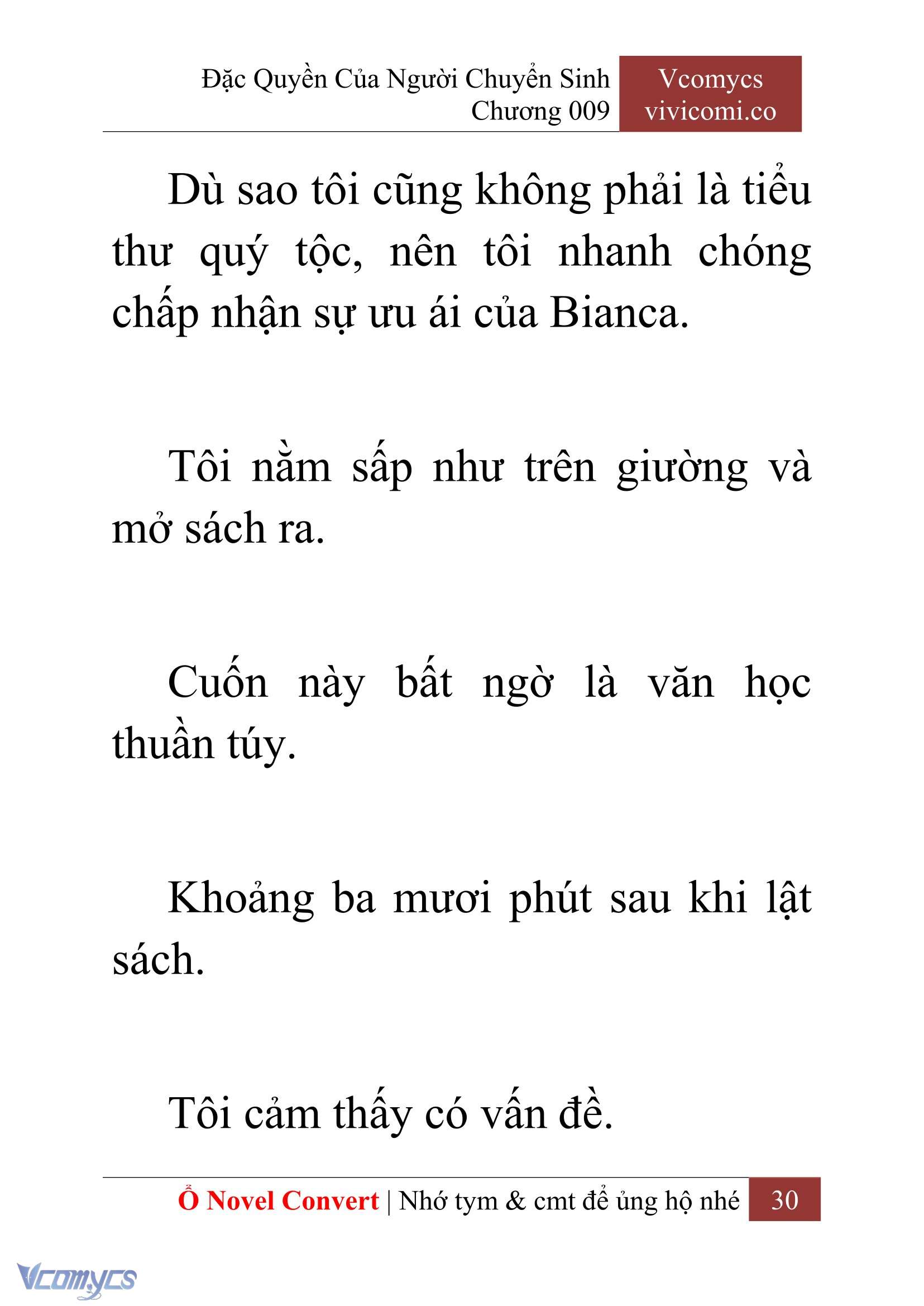 [Novel] Đặc Quyền Của Người Chuyển Sinh Chapter 9 - Trang 32