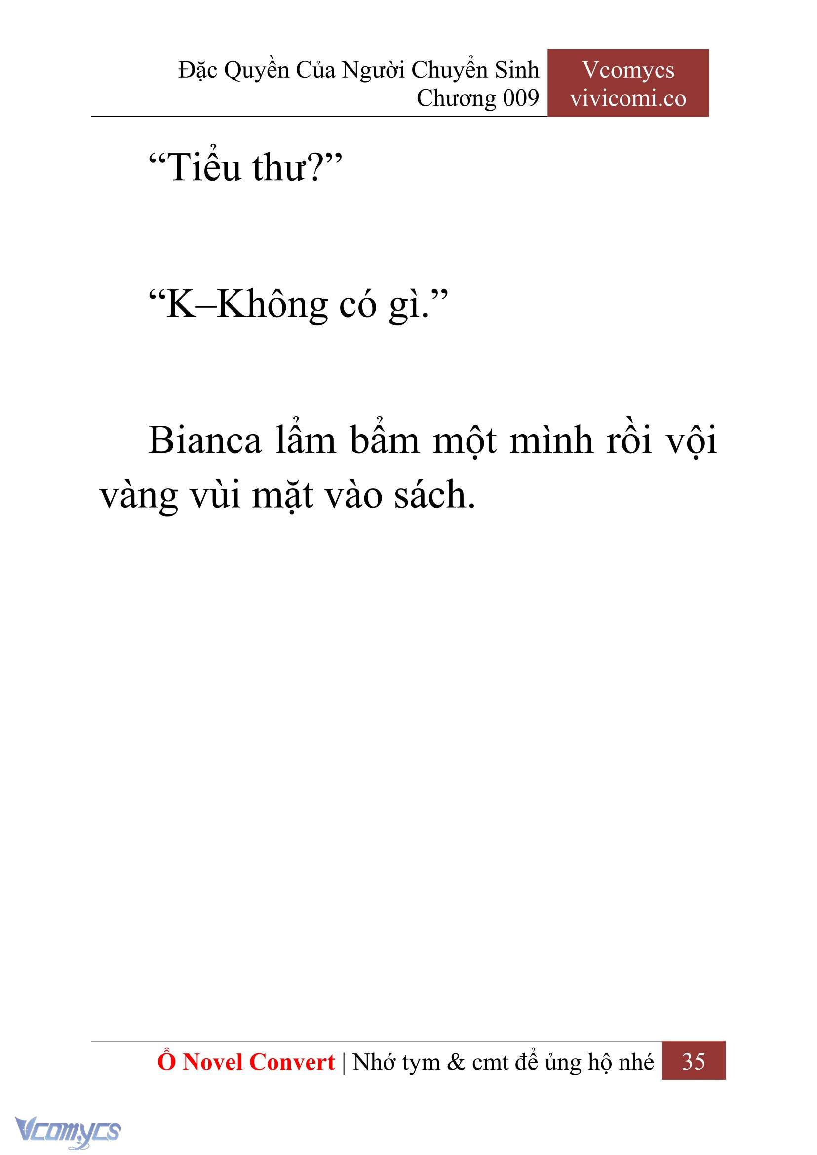 [Novel] Đặc Quyền Của Người Chuyển Sinh Chapter 9 - Trang 37