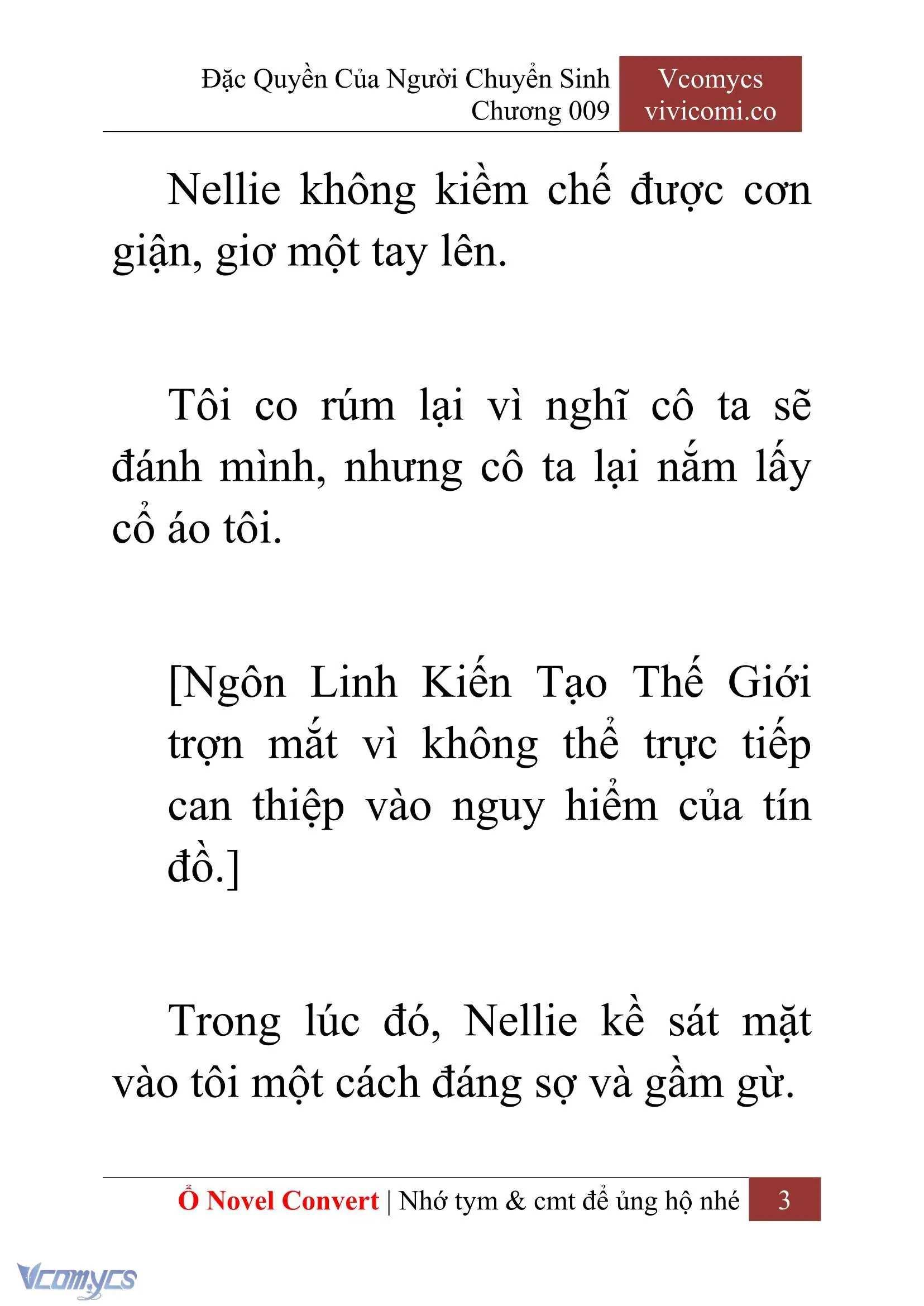 [Novel] Đặc Quyền Của Người Chuyển Sinh Chapter 9 - Trang 5