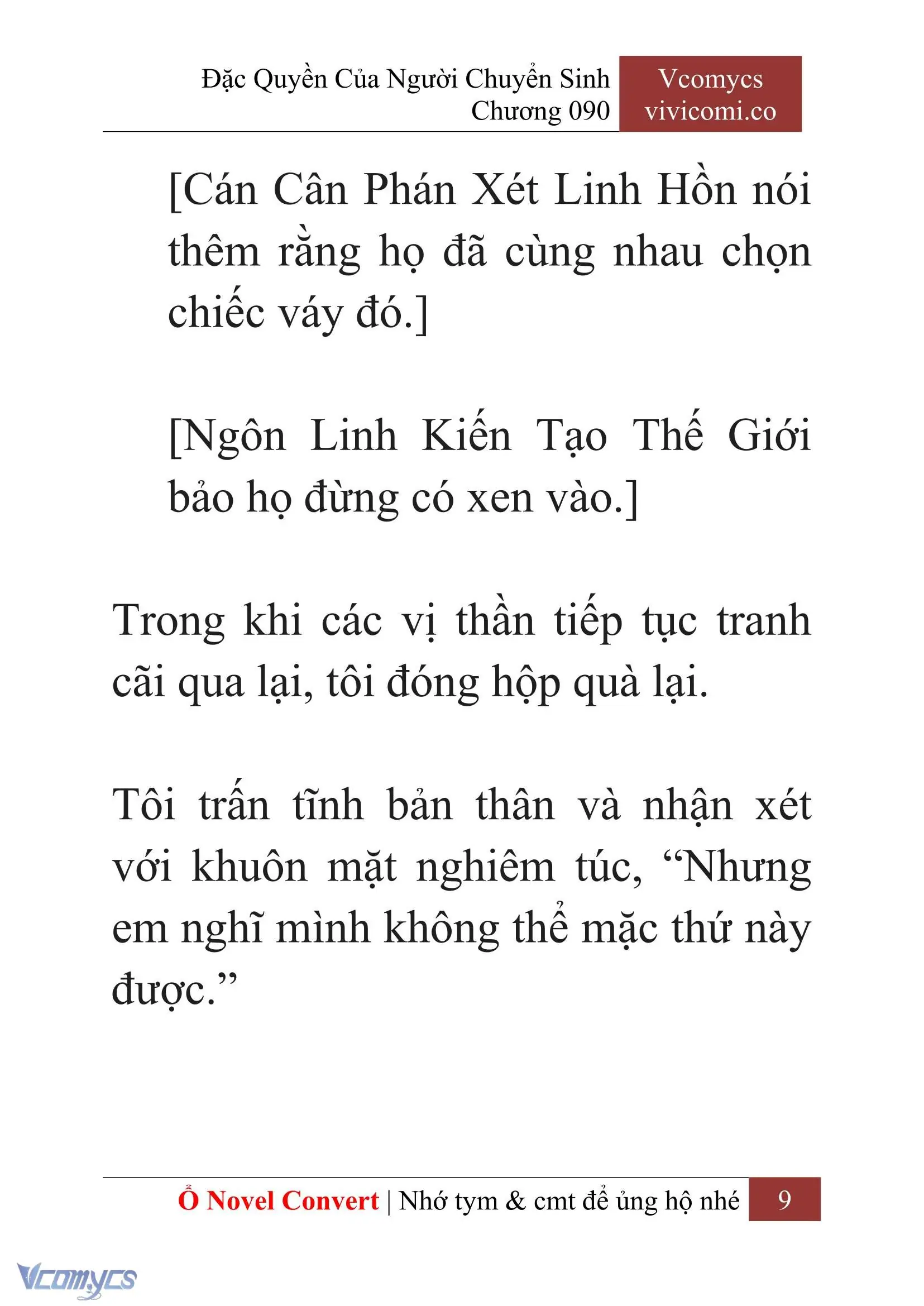 [Novel] Đặc Quyền Của Người Chuyển Sinh Chapter 90 - Trang 12