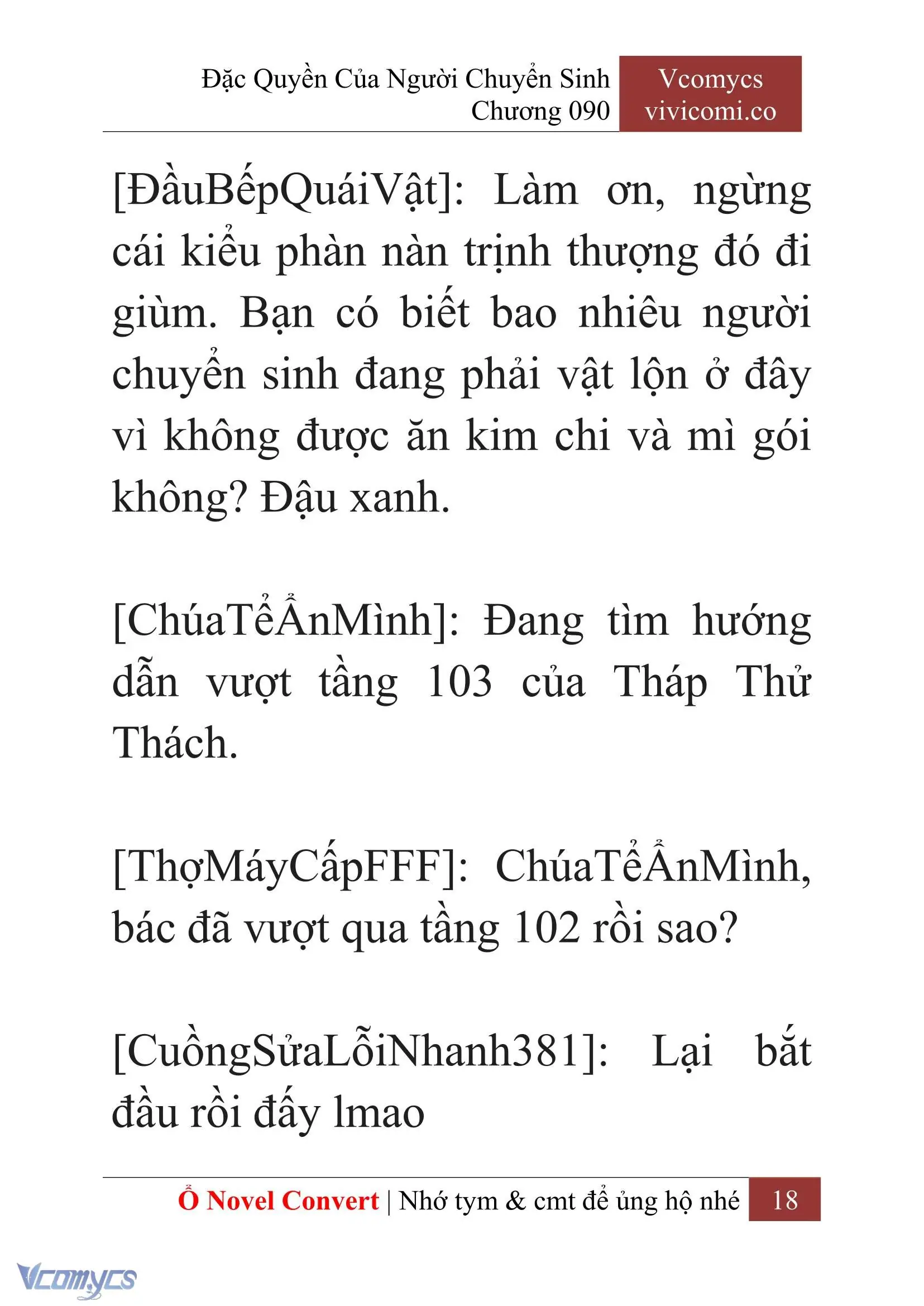 [Novel] Đặc Quyền Của Người Chuyển Sinh Chapter 90 - Trang 21