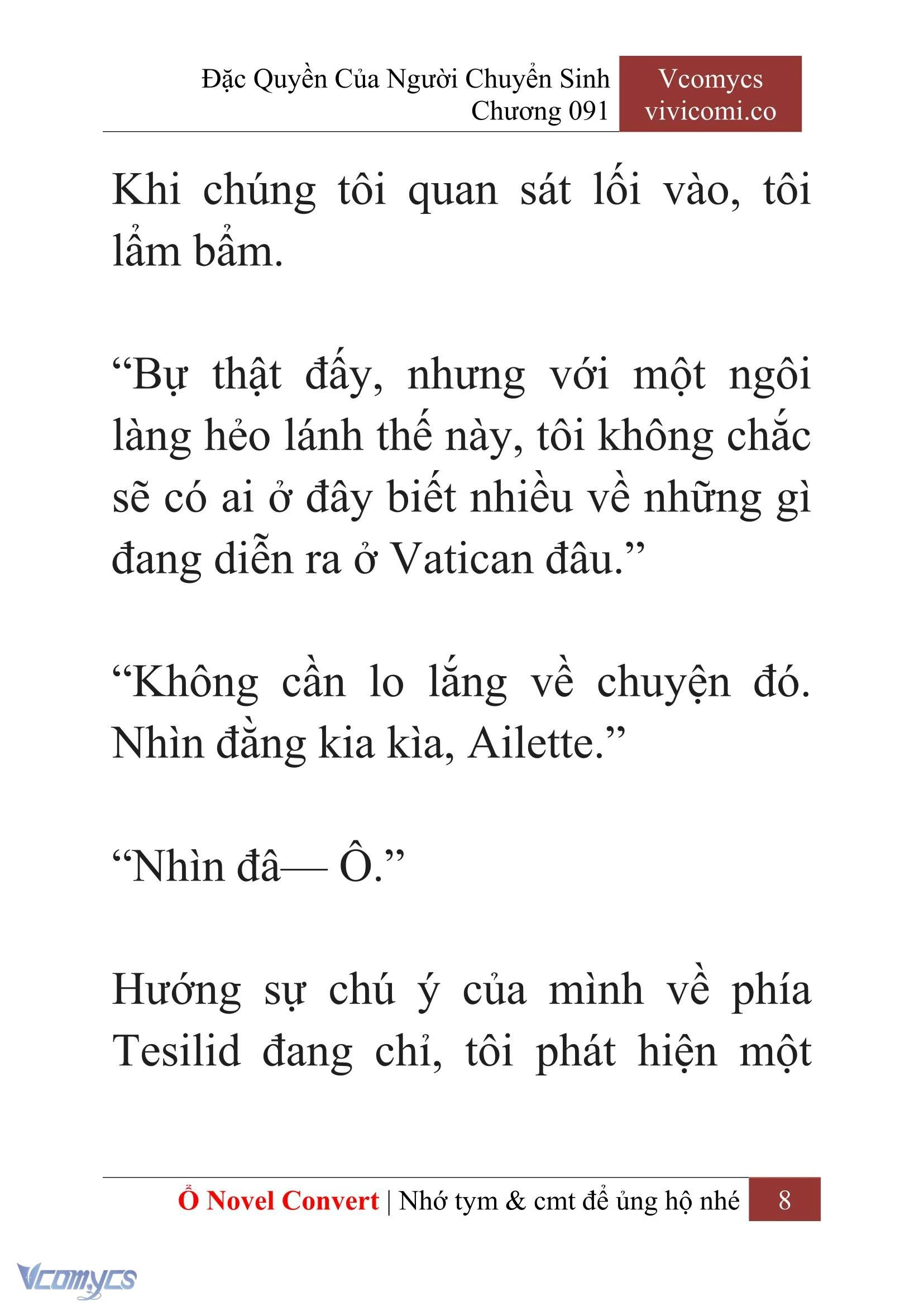 [Novel] Đặc Quyền Của Người Chuyển Sinh Chapter 91 - Trang 11