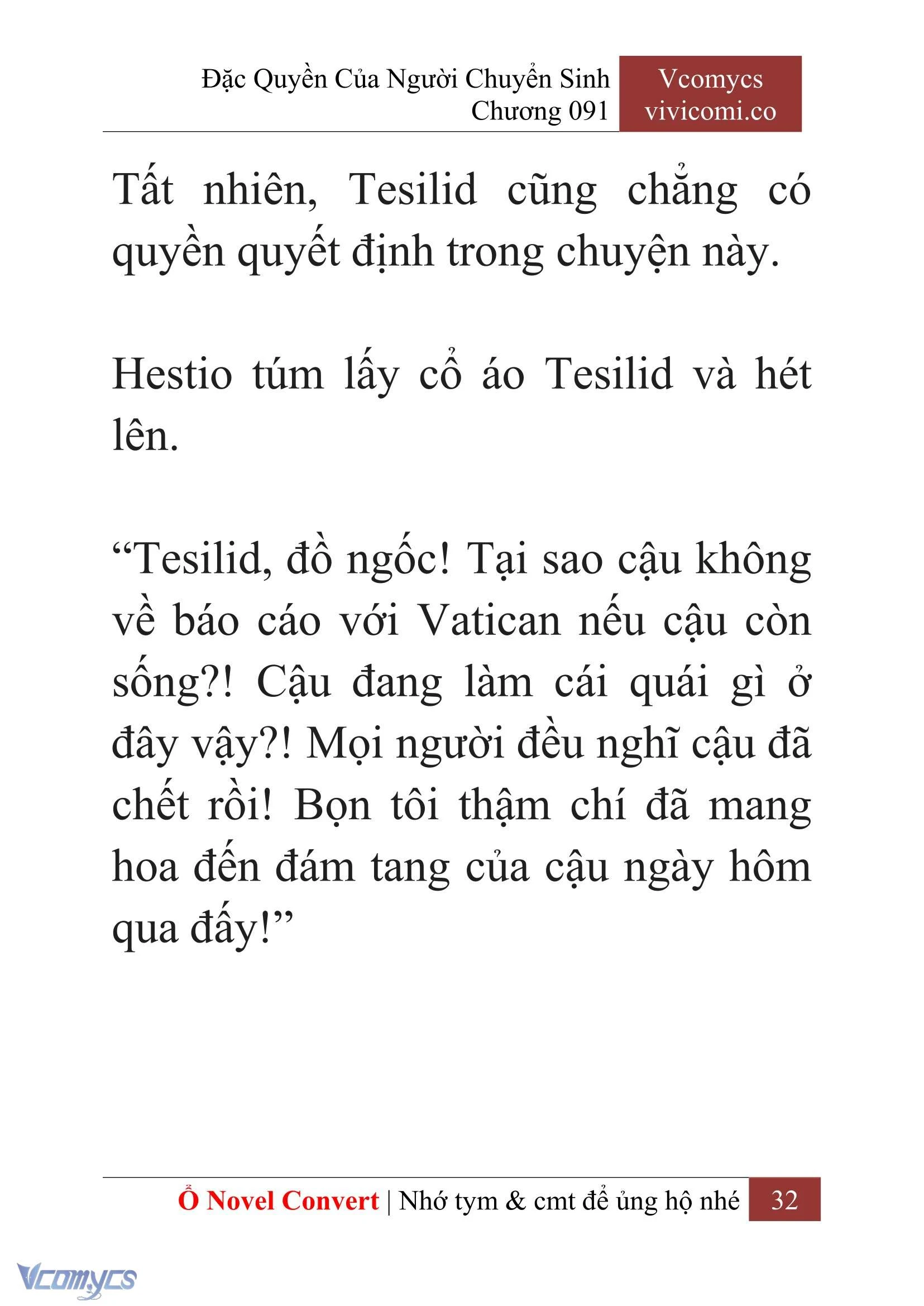 [Novel] Đặc Quyền Của Người Chuyển Sinh Chapter 91 - Trang 35