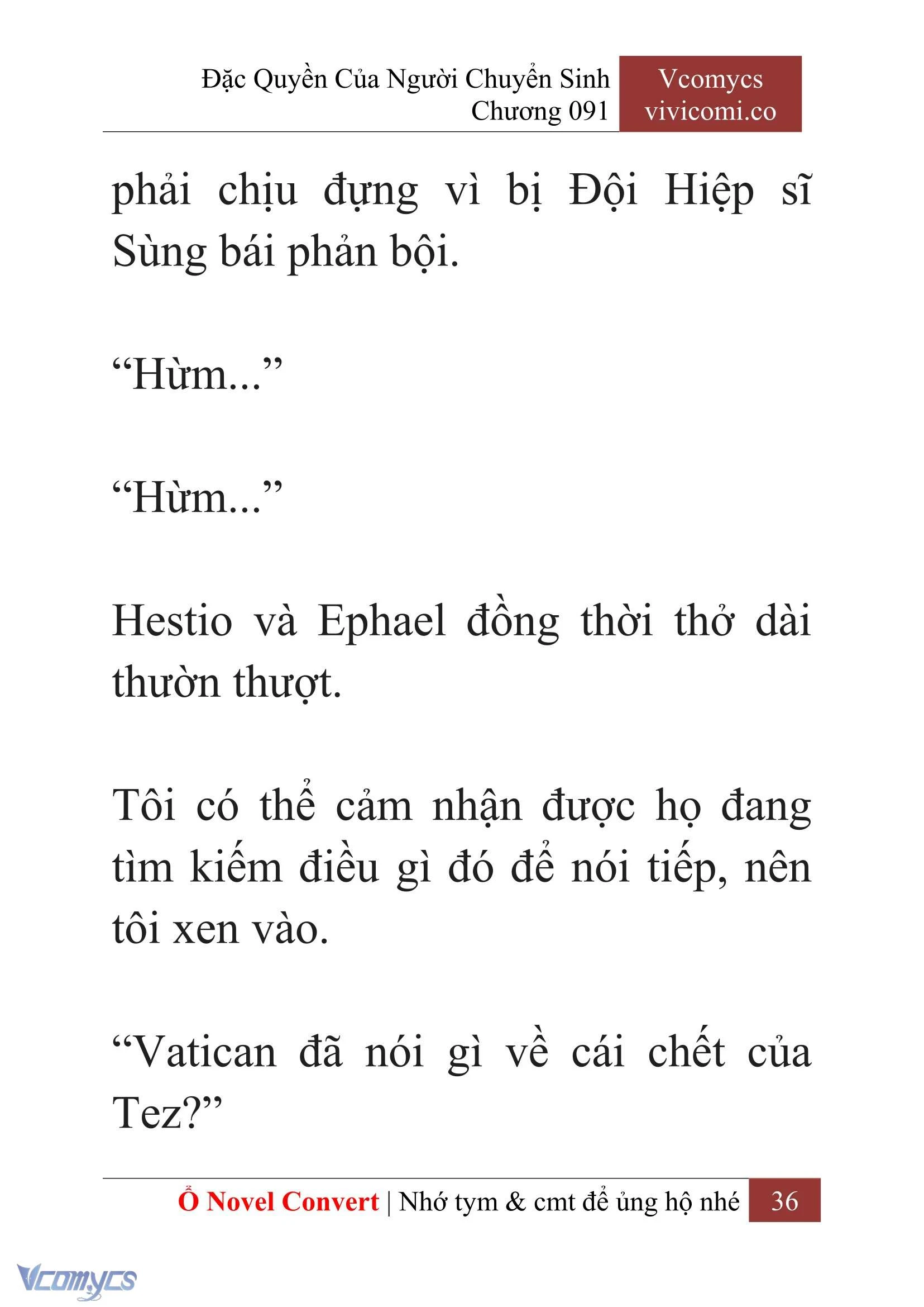 [Novel] Đặc Quyền Của Người Chuyển Sinh Chapter 91 - Trang 39