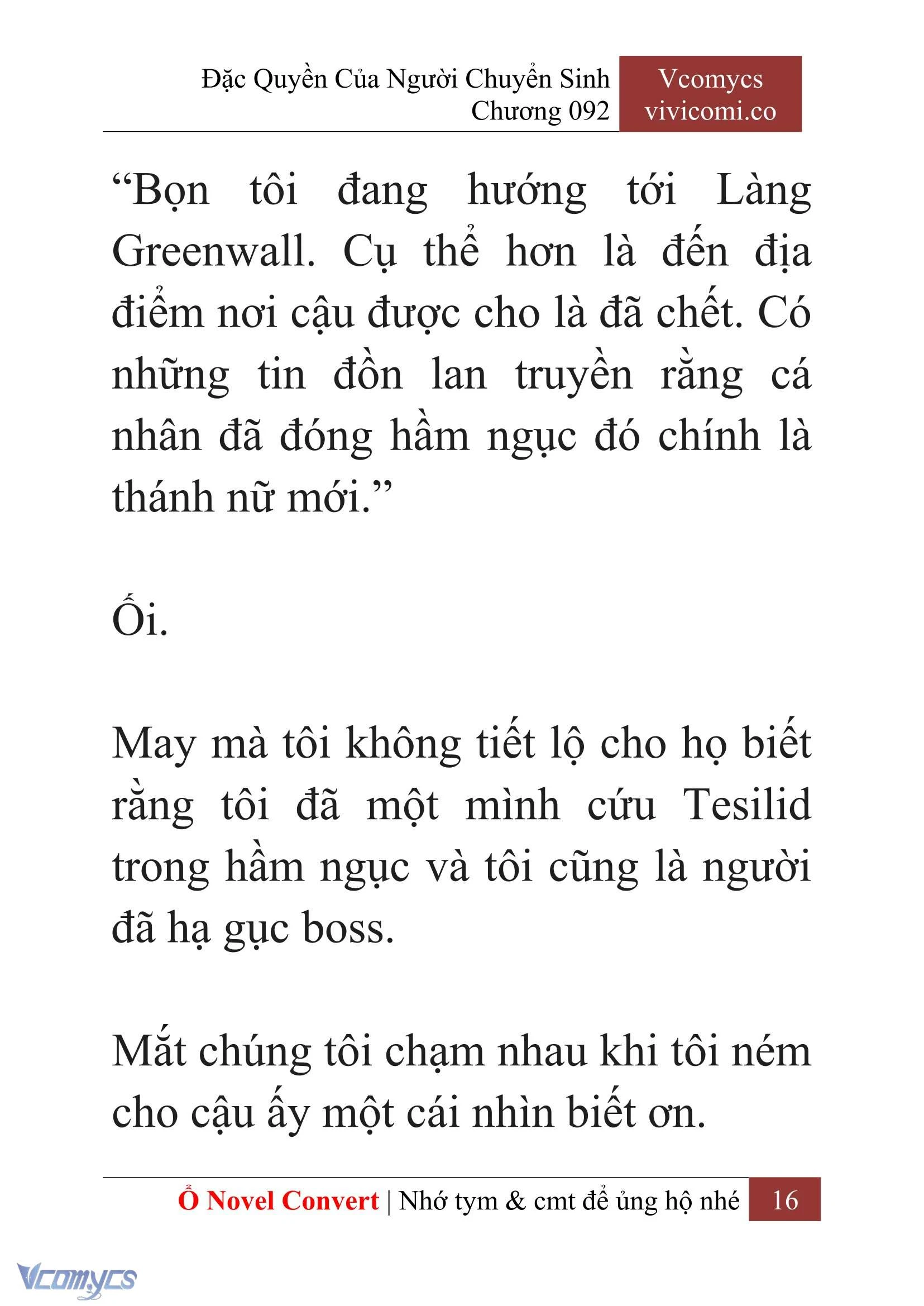 [Novel] Đặc Quyền Của Người Chuyển Sinh Chapter 92 - Trang 19