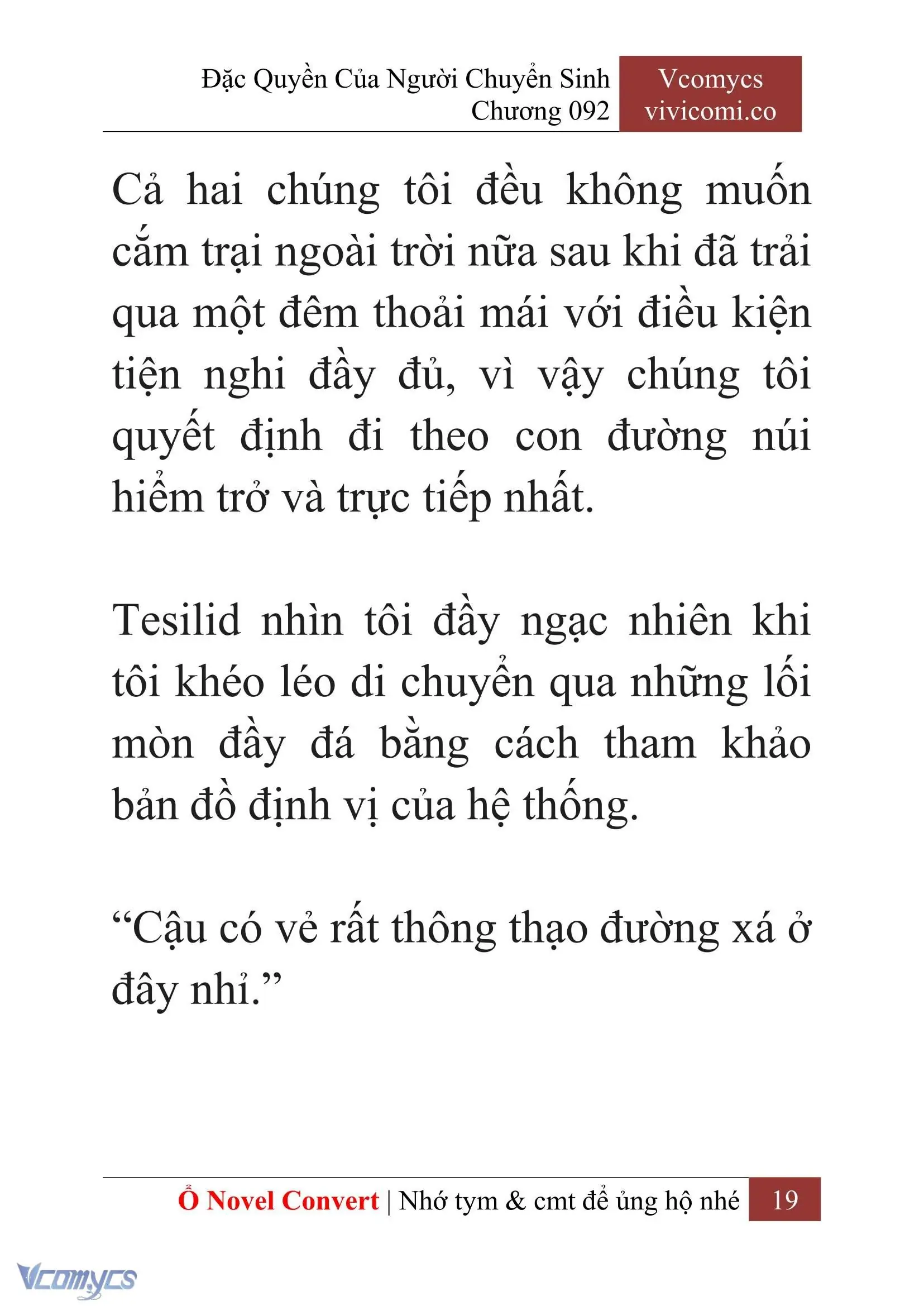 [Novel] Đặc Quyền Của Người Chuyển Sinh Chapter 92 - Trang 22