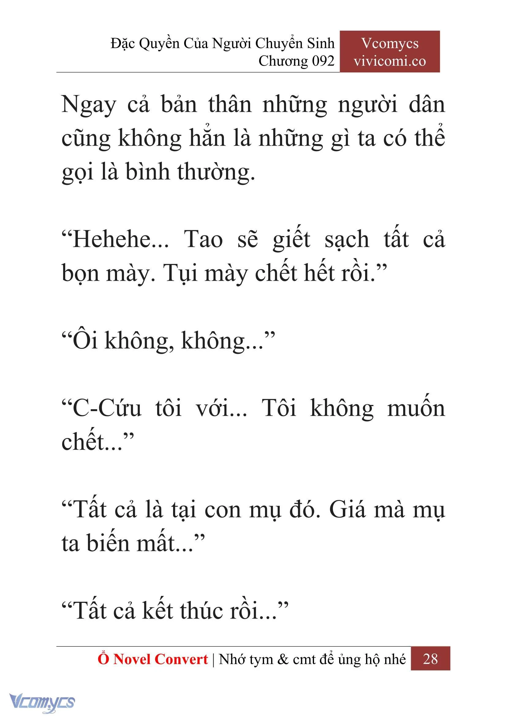 [Novel] Đặc Quyền Của Người Chuyển Sinh Chapter 92 - Trang 31