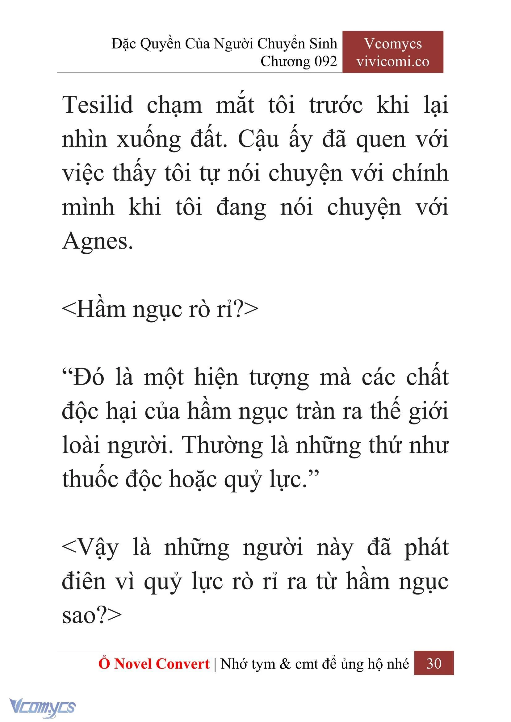 [Novel] Đặc Quyền Của Người Chuyển Sinh Chapter 92 - Trang 33