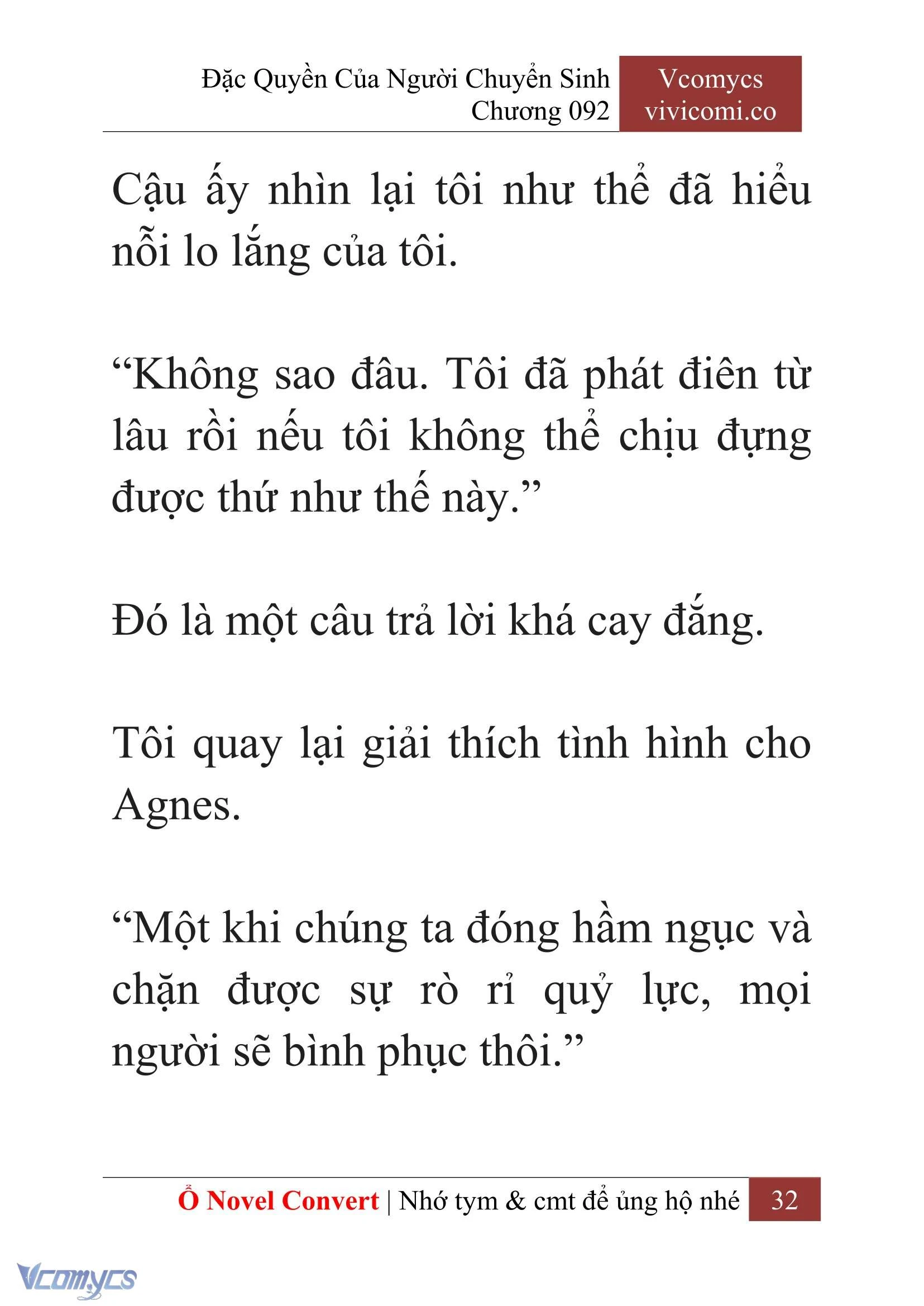 [Novel] Đặc Quyền Của Người Chuyển Sinh Chapter 92 - Trang 35