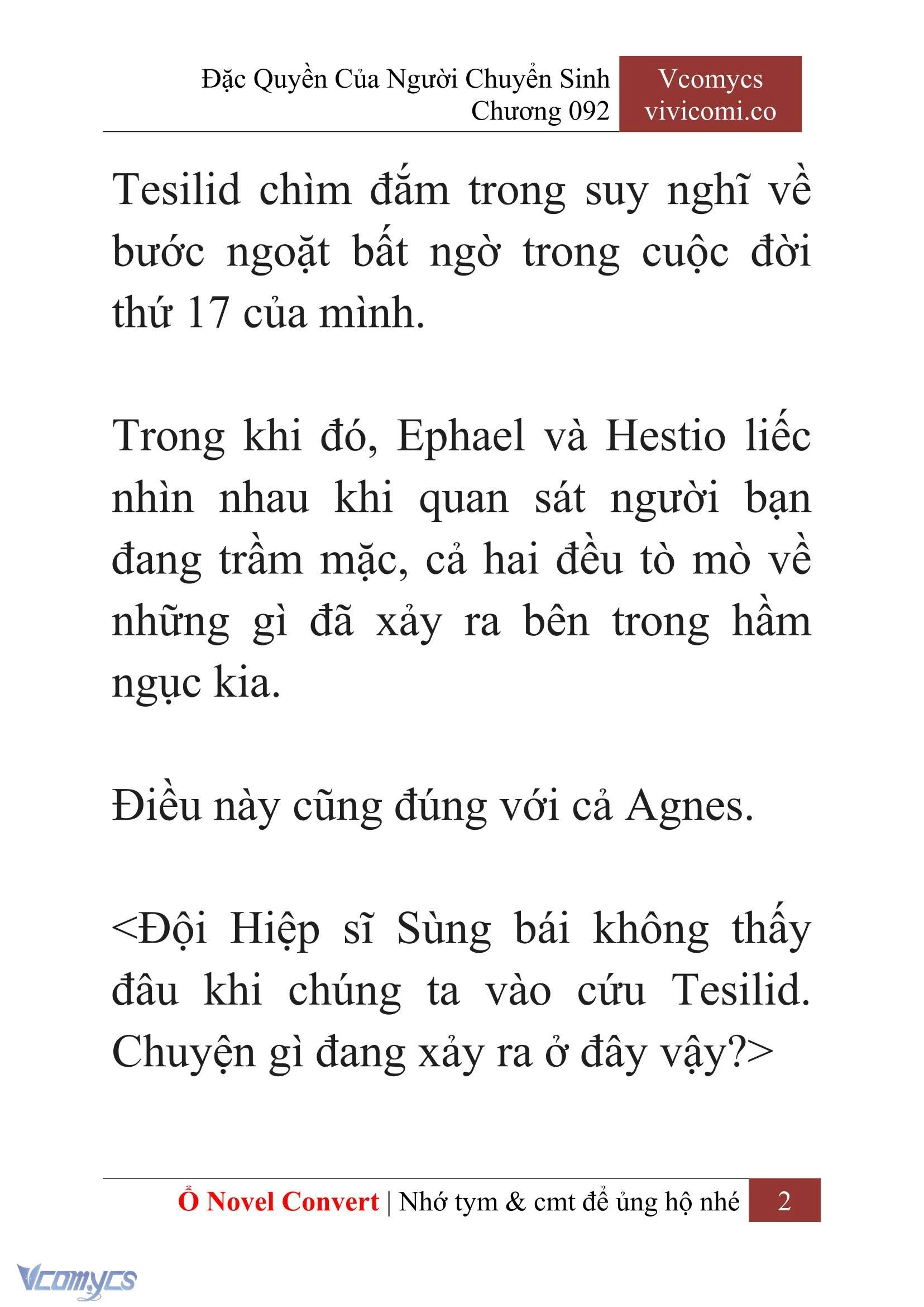 [Novel] Đặc Quyền Của Người Chuyển Sinh Chapter 92 - Trang 5