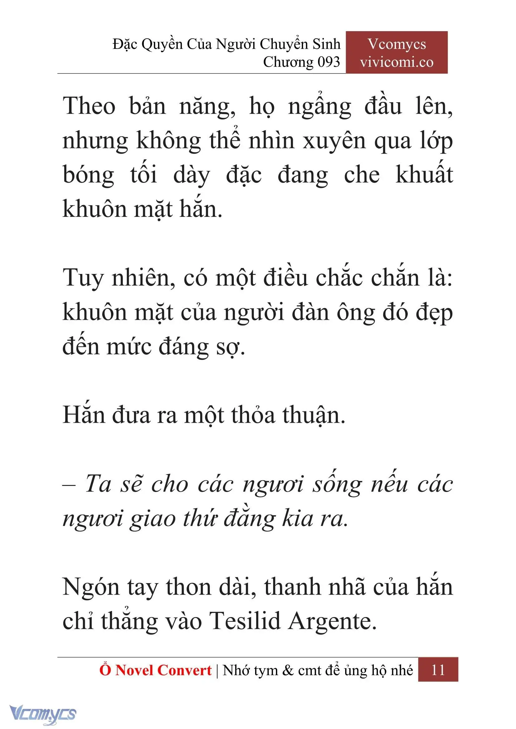 [Novel] Đặc Quyền Của Người Chuyển Sinh Chapter 93 - Trang 14