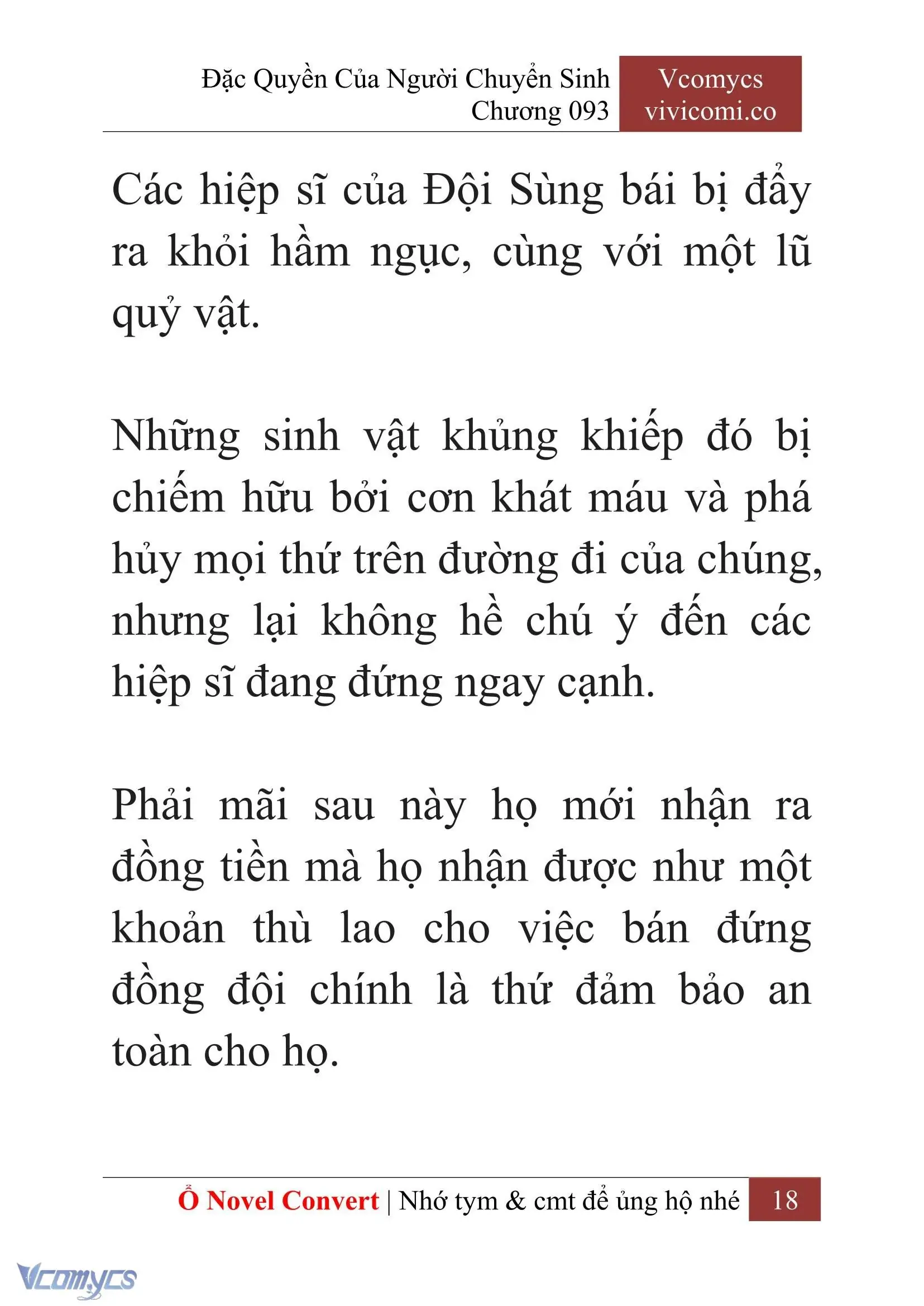 [Novel] Đặc Quyền Của Người Chuyển Sinh Chapter 93 - Trang 21