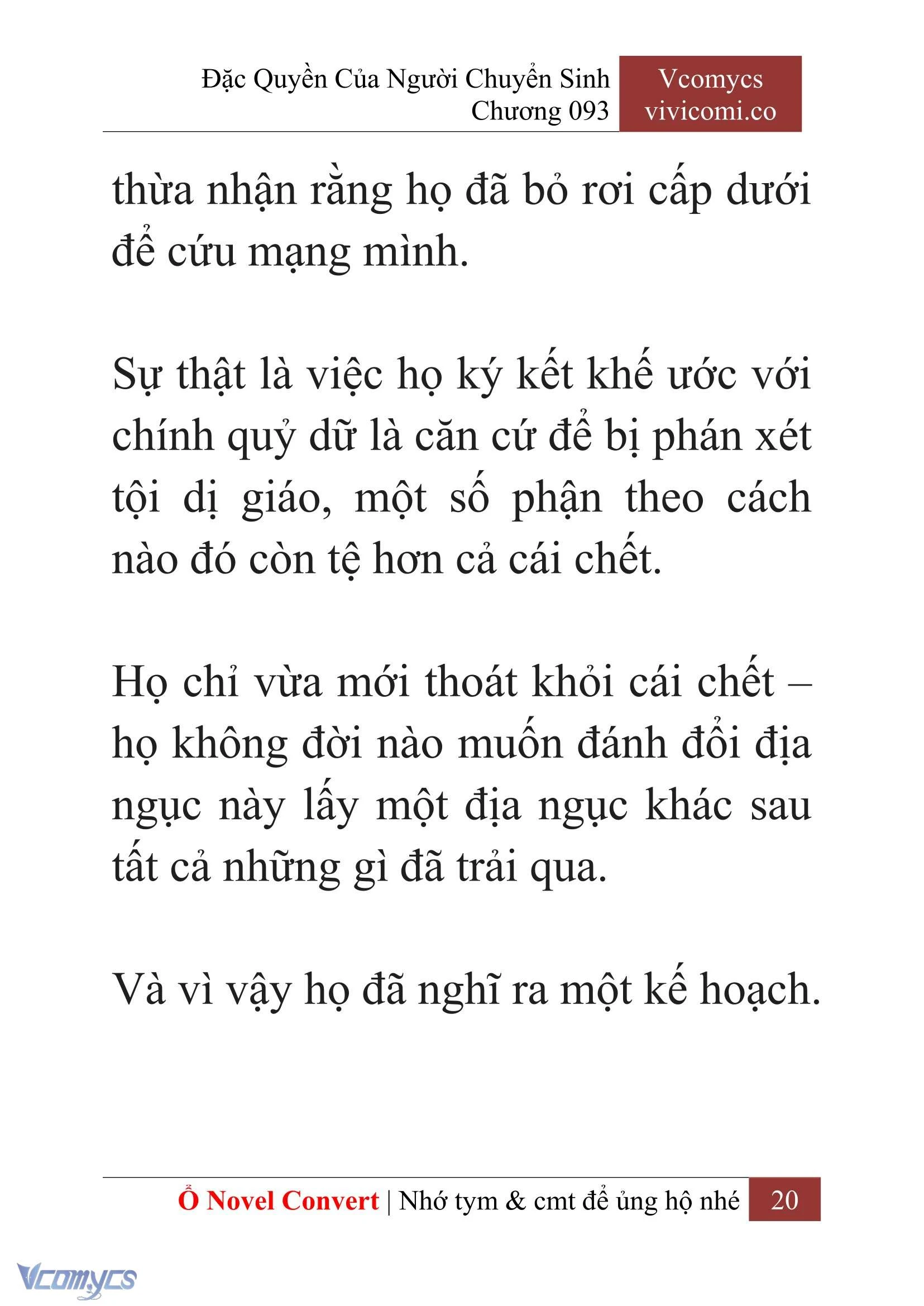 [Novel] Đặc Quyền Của Người Chuyển Sinh Chapter 93 - Trang 23