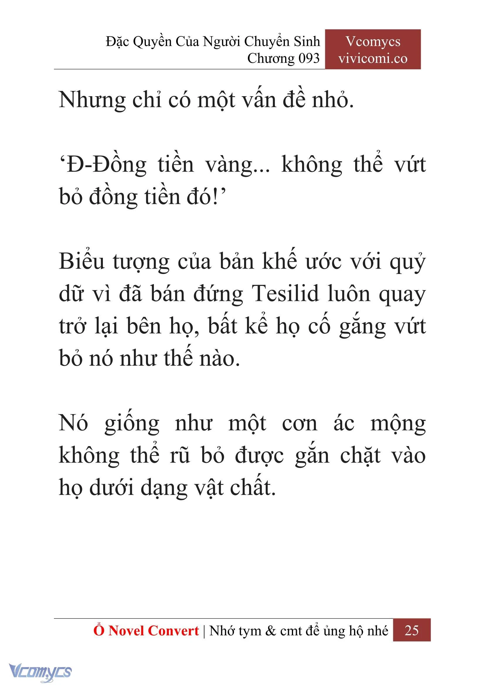 [Novel] Đặc Quyền Của Người Chuyển Sinh Chapter 93 - Trang 28