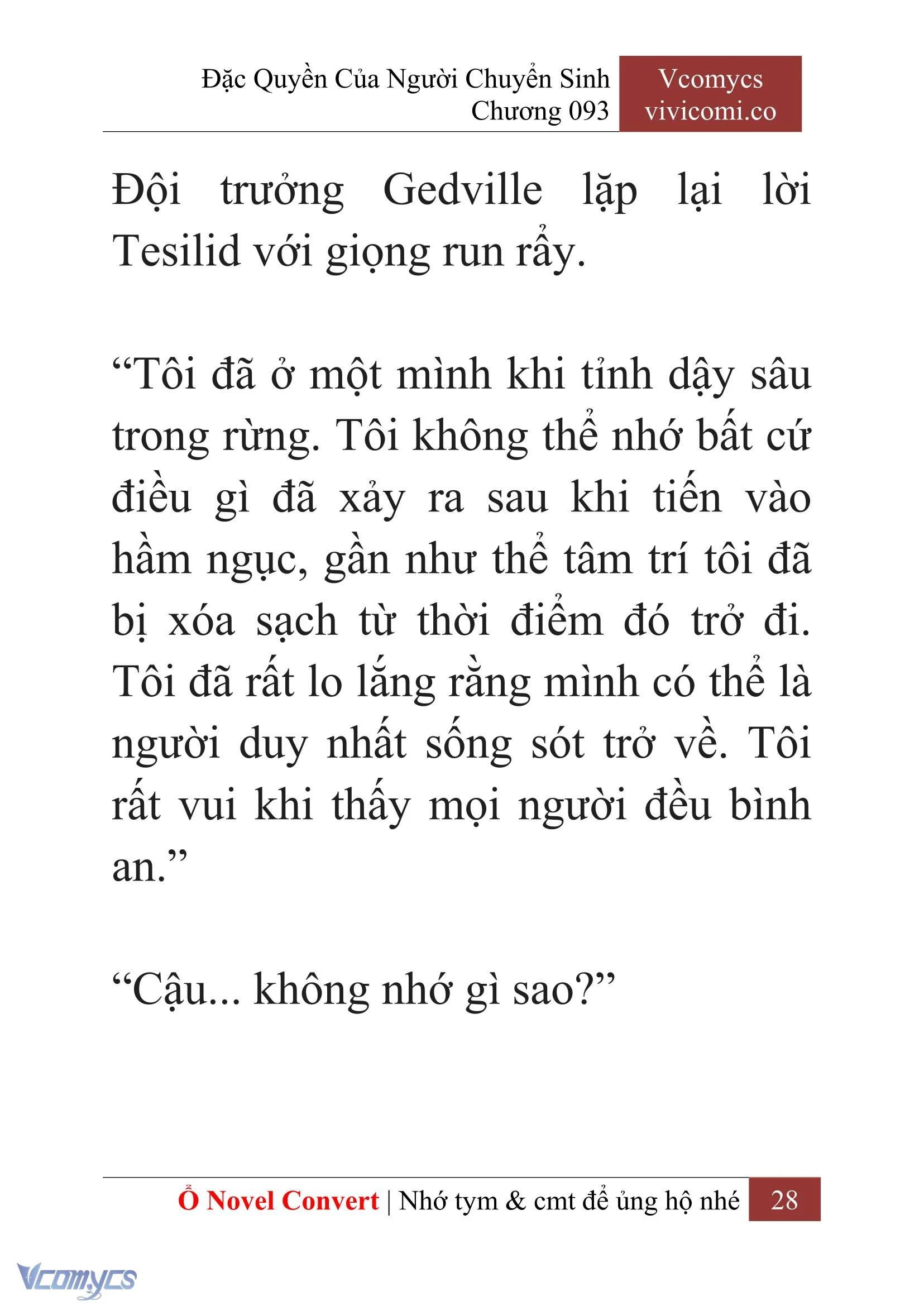 [Novel] Đặc Quyền Của Người Chuyển Sinh Chapter 93 - Trang 31