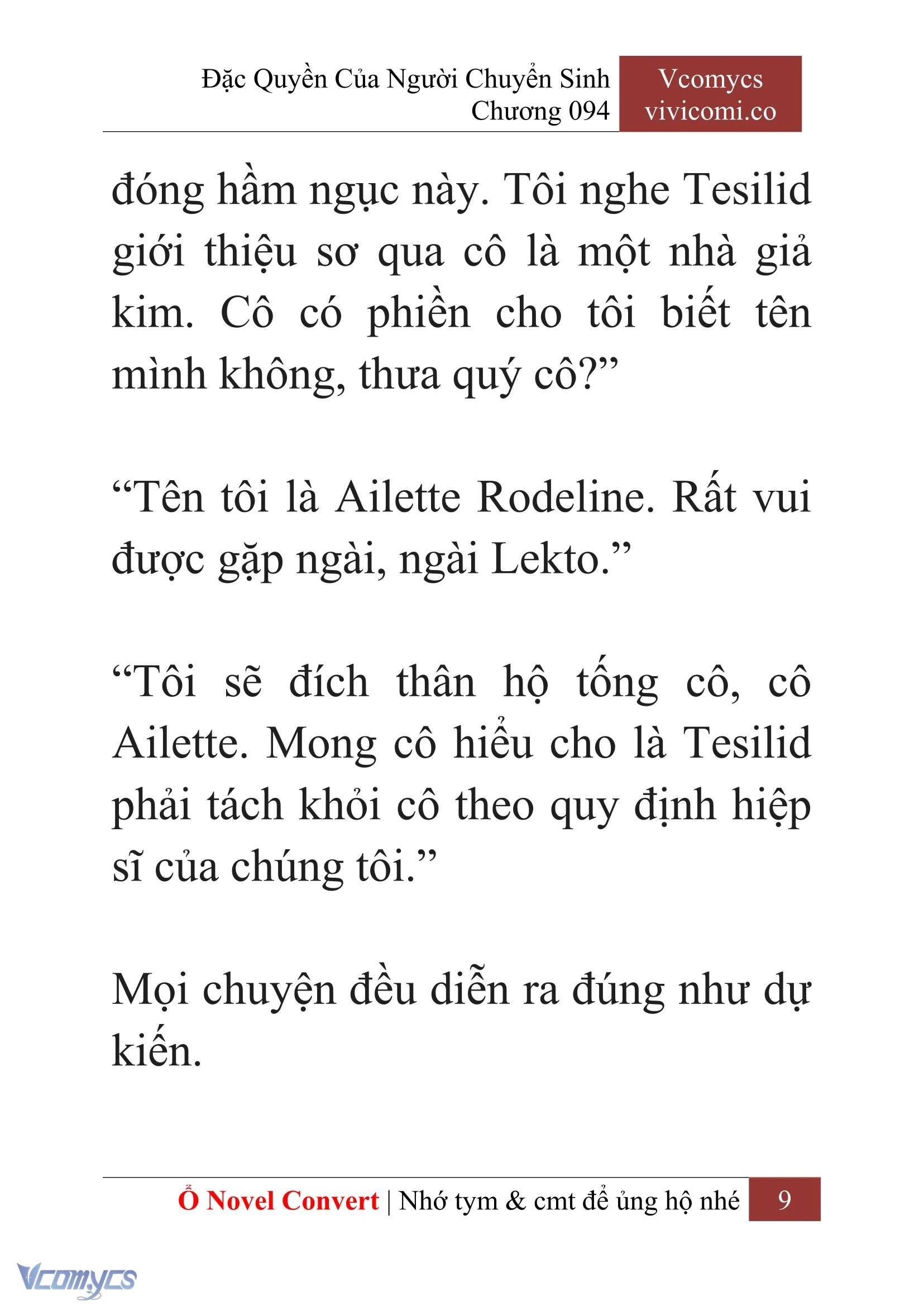 [Novel] Đặc Quyền Của Người Chuyển Sinh Chapter 94 - Trang 12