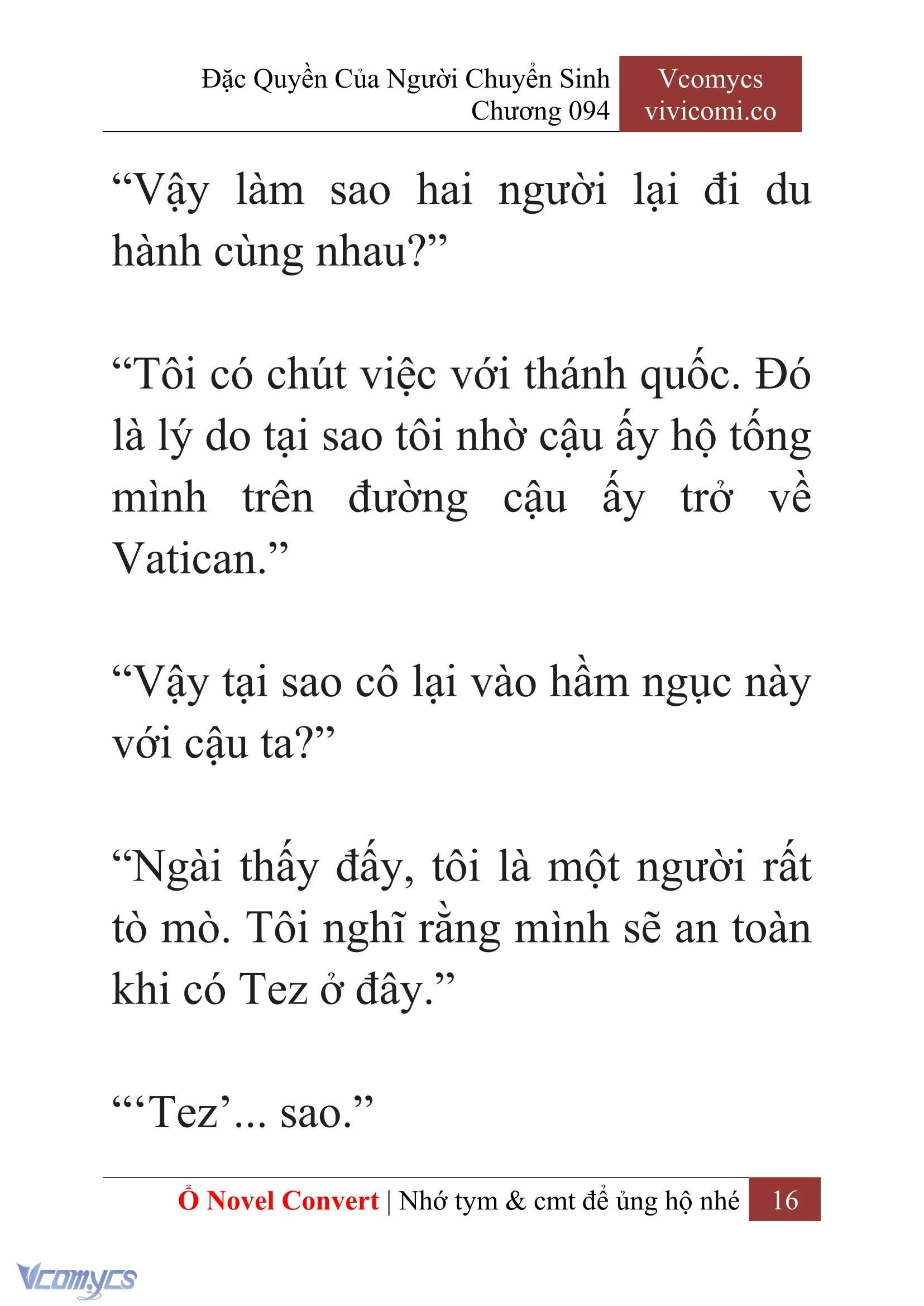 [Novel] Đặc Quyền Của Người Chuyển Sinh Chapter 94 - Trang 19