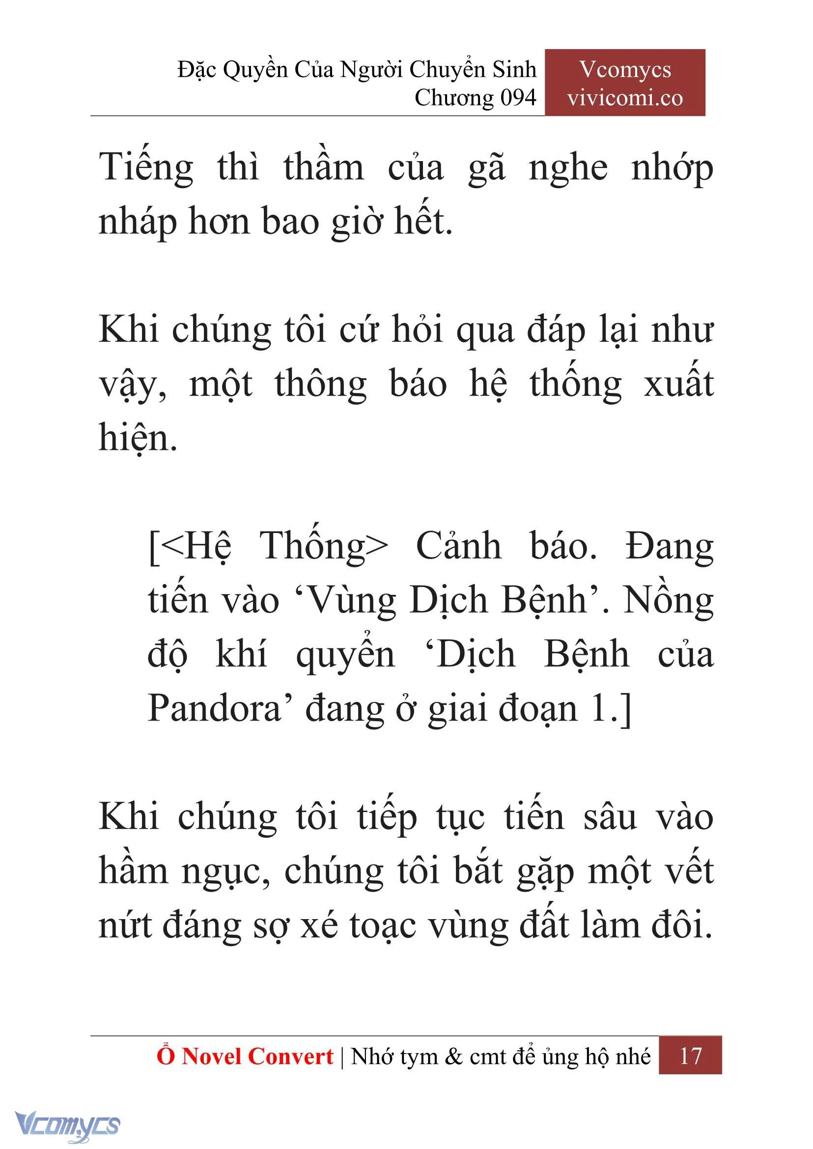 [Novel] Đặc Quyền Của Người Chuyển Sinh Chapter 94 - Trang 20