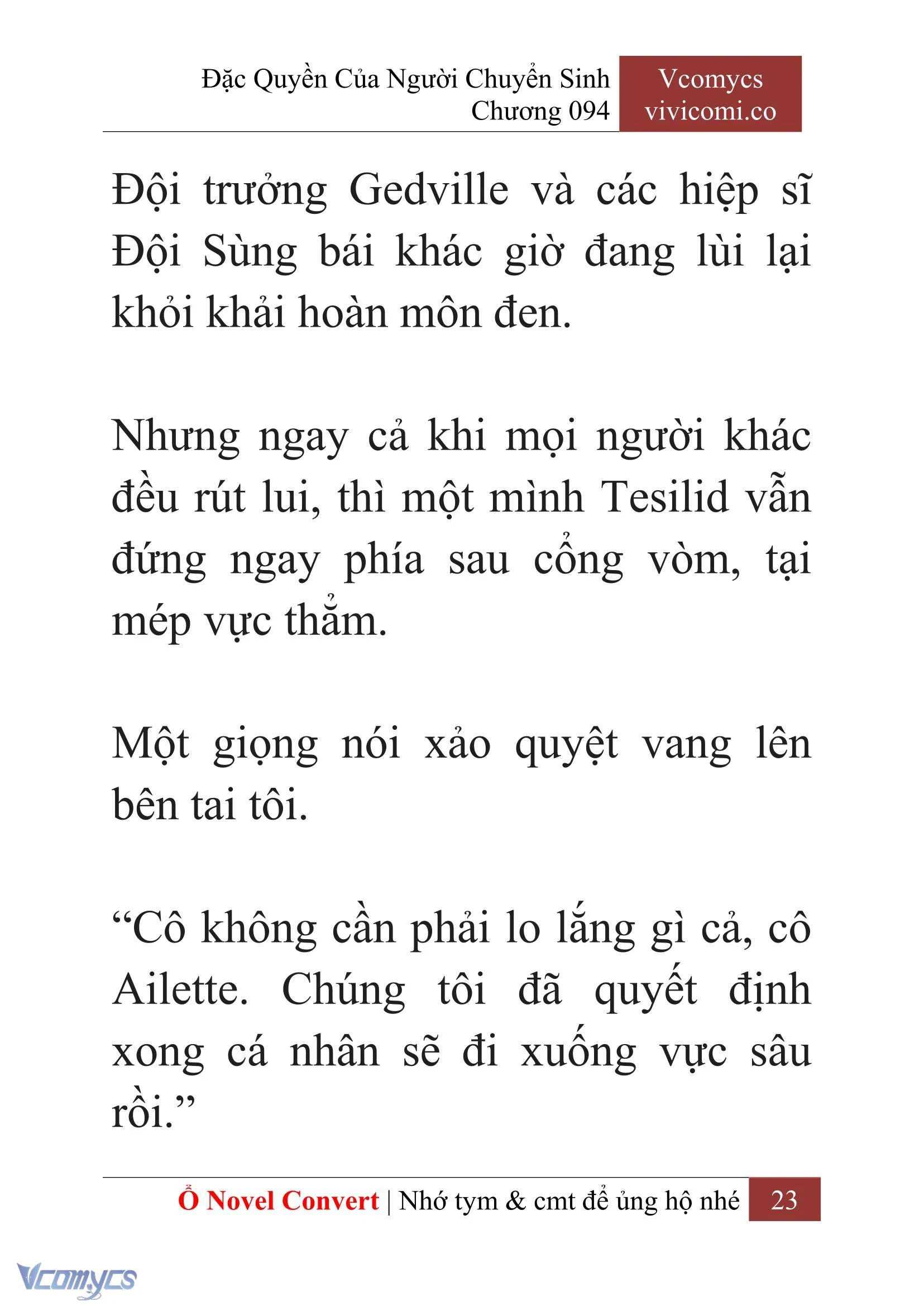 [Novel] Đặc Quyền Của Người Chuyển Sinh Chapter 94 - Trang 26
