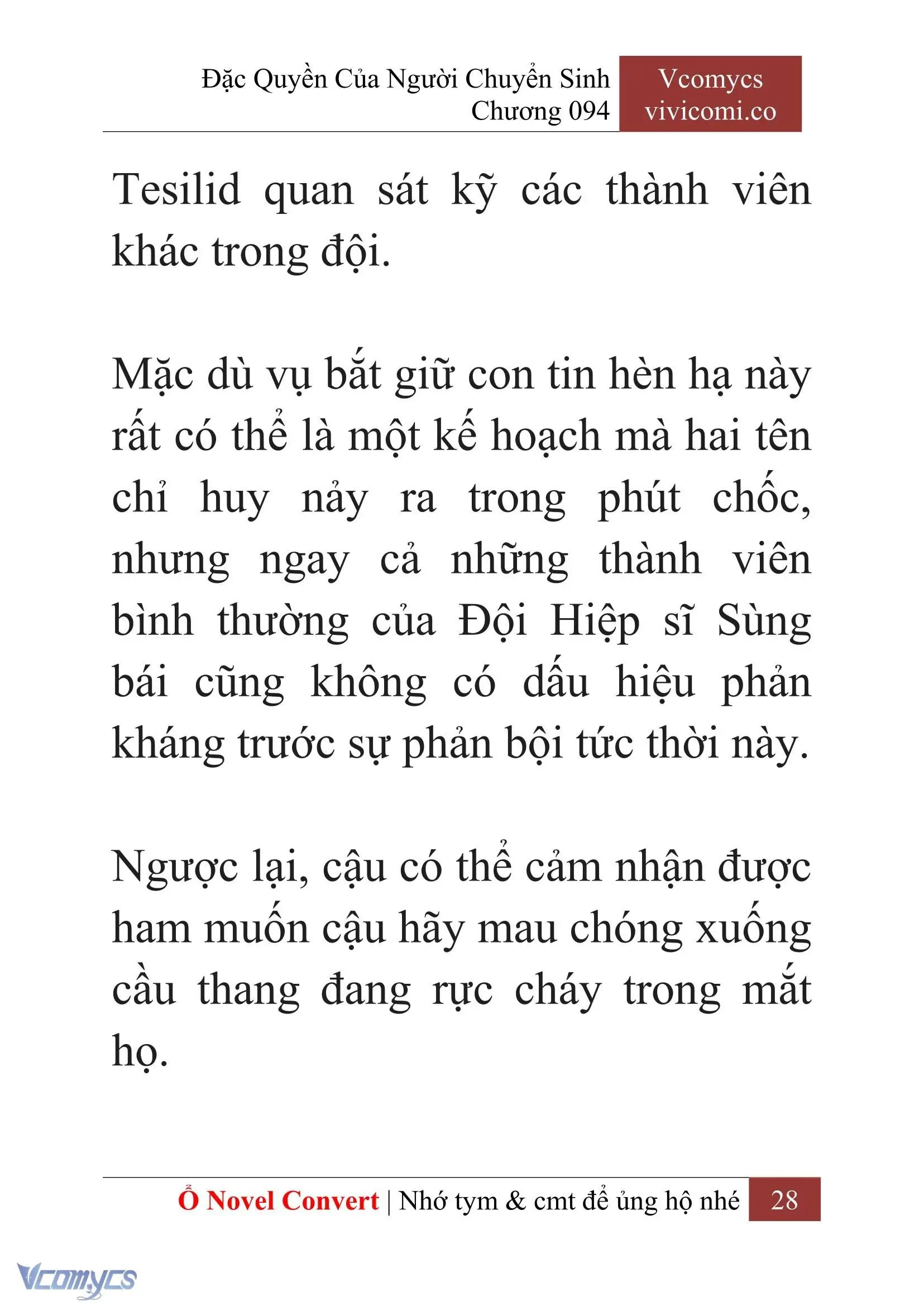 [Novel] Đặc Quyền Của Người Chuyển Sinh Chapter 94 - Trang 31