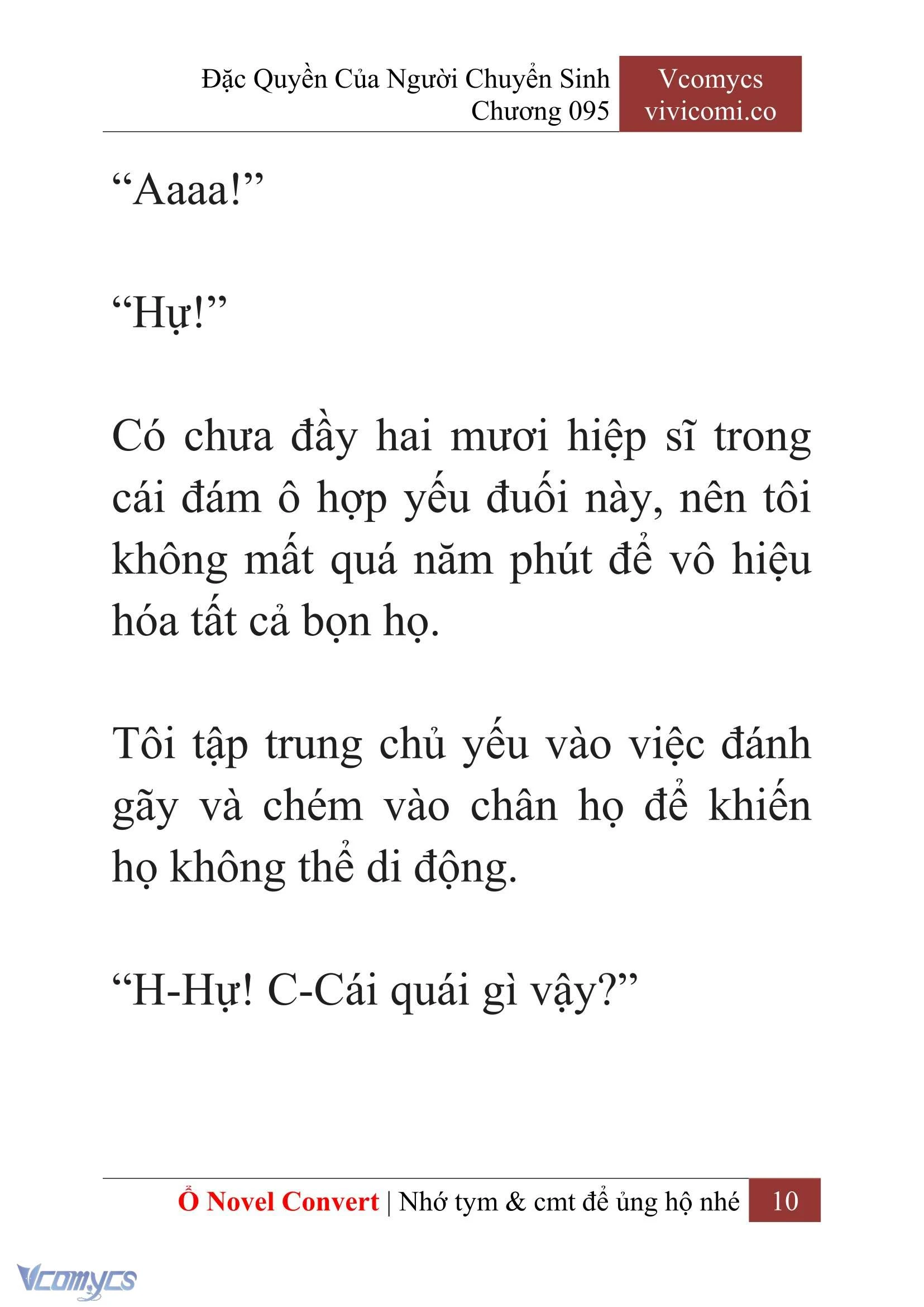 [Novel] Đặc Quyền Của Người Chuyển Sinh Chapter 95 - Trang 13