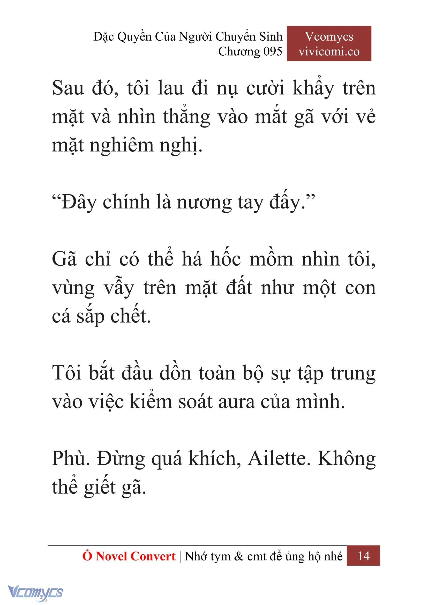 [Novel] Đặc Quyền Của Người Chuyển Sinh Chapter 95 - Trang 17
