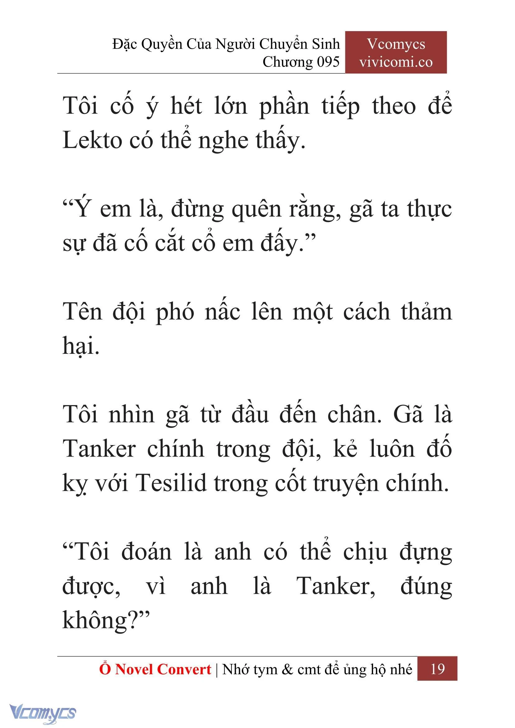 [Novel] Đặc Quyền Của Người Chuyển Sinh Chapter 95 - Trang 22