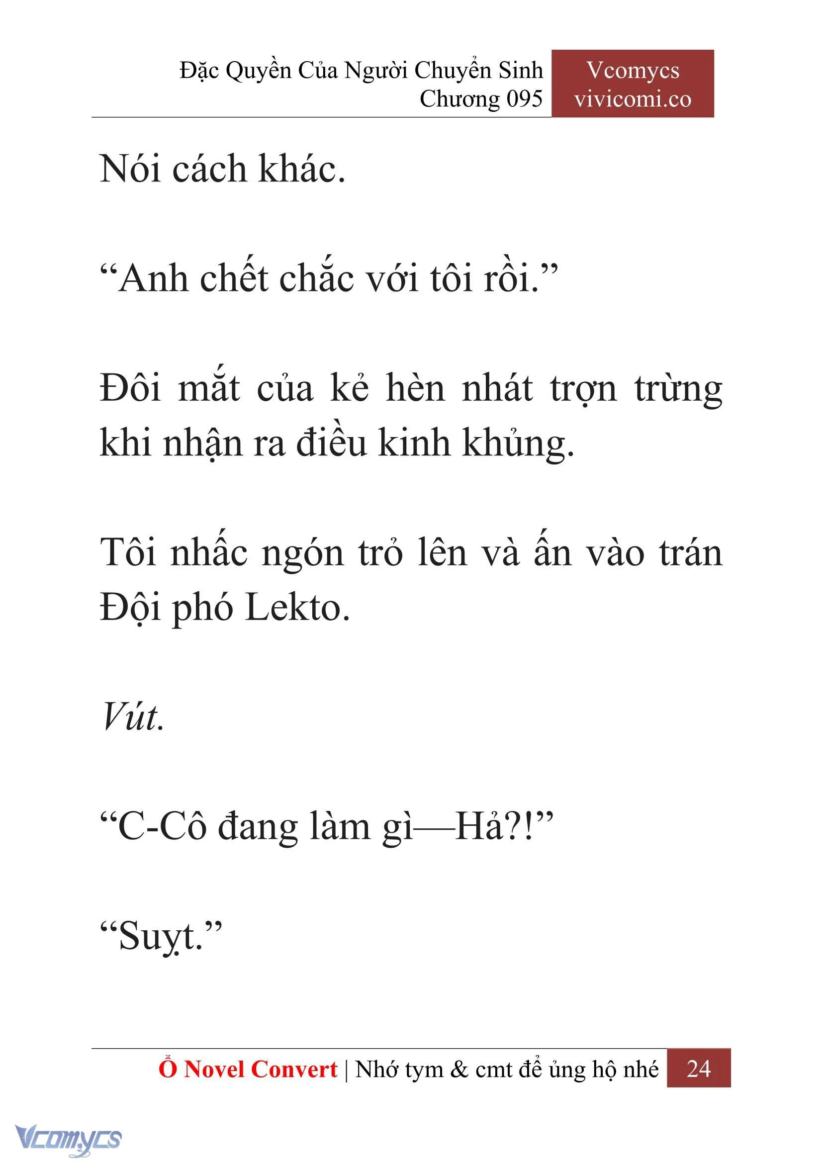 [Novel] Đặc Quyền Của Người Chuyển Sinh Chapter 95 - Trang 27