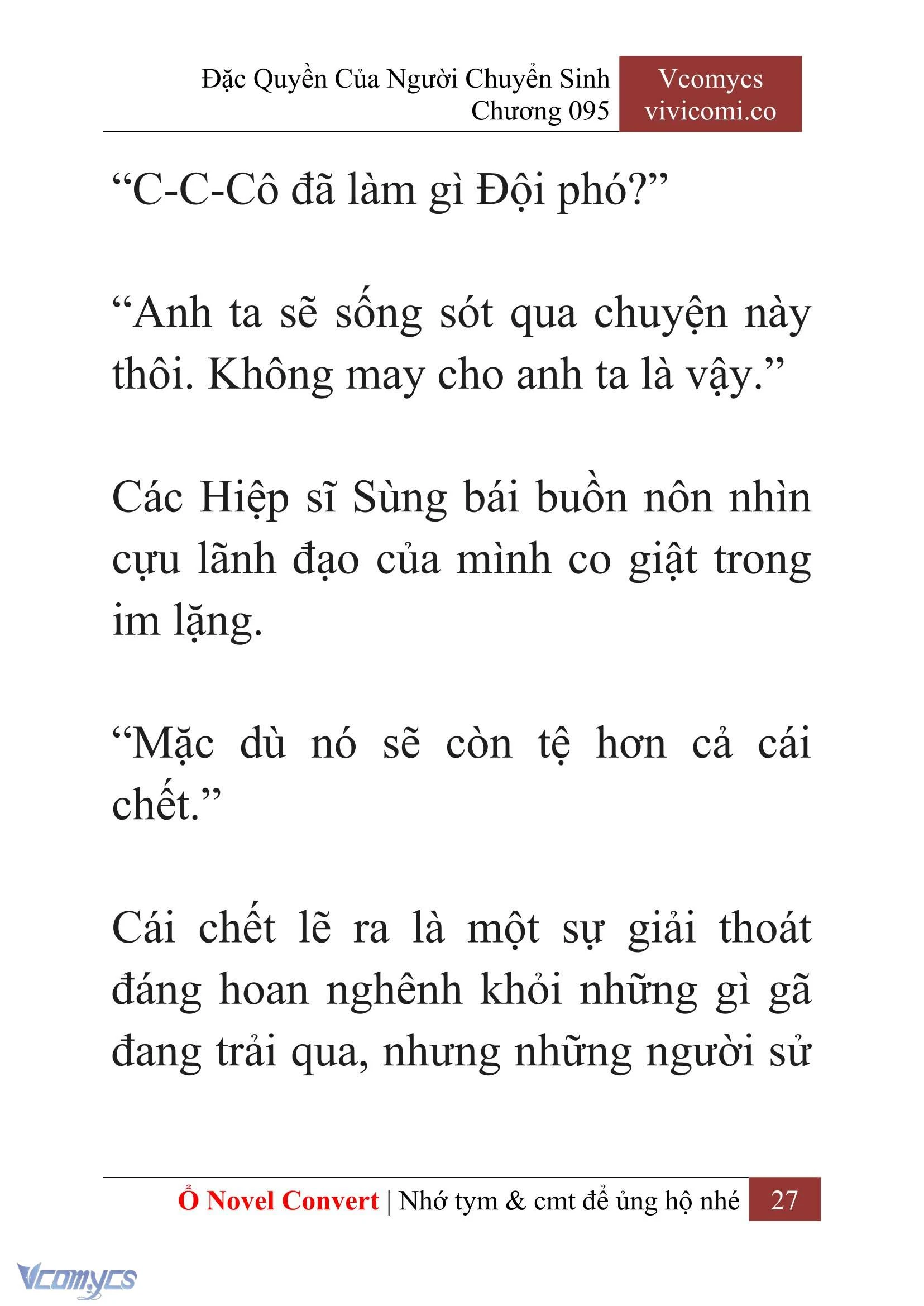 [Novel] Đặc Quyền Của Người Chuyển Sinh Chapter 95 - Trang 30