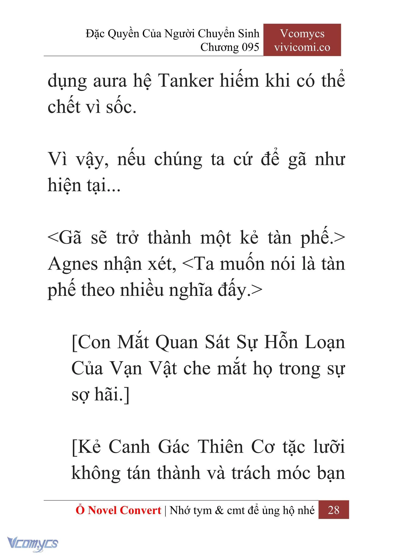 [Novel] Đặc Quyền Của Người Chuyển Sinh Chapter 95 - Trang 31