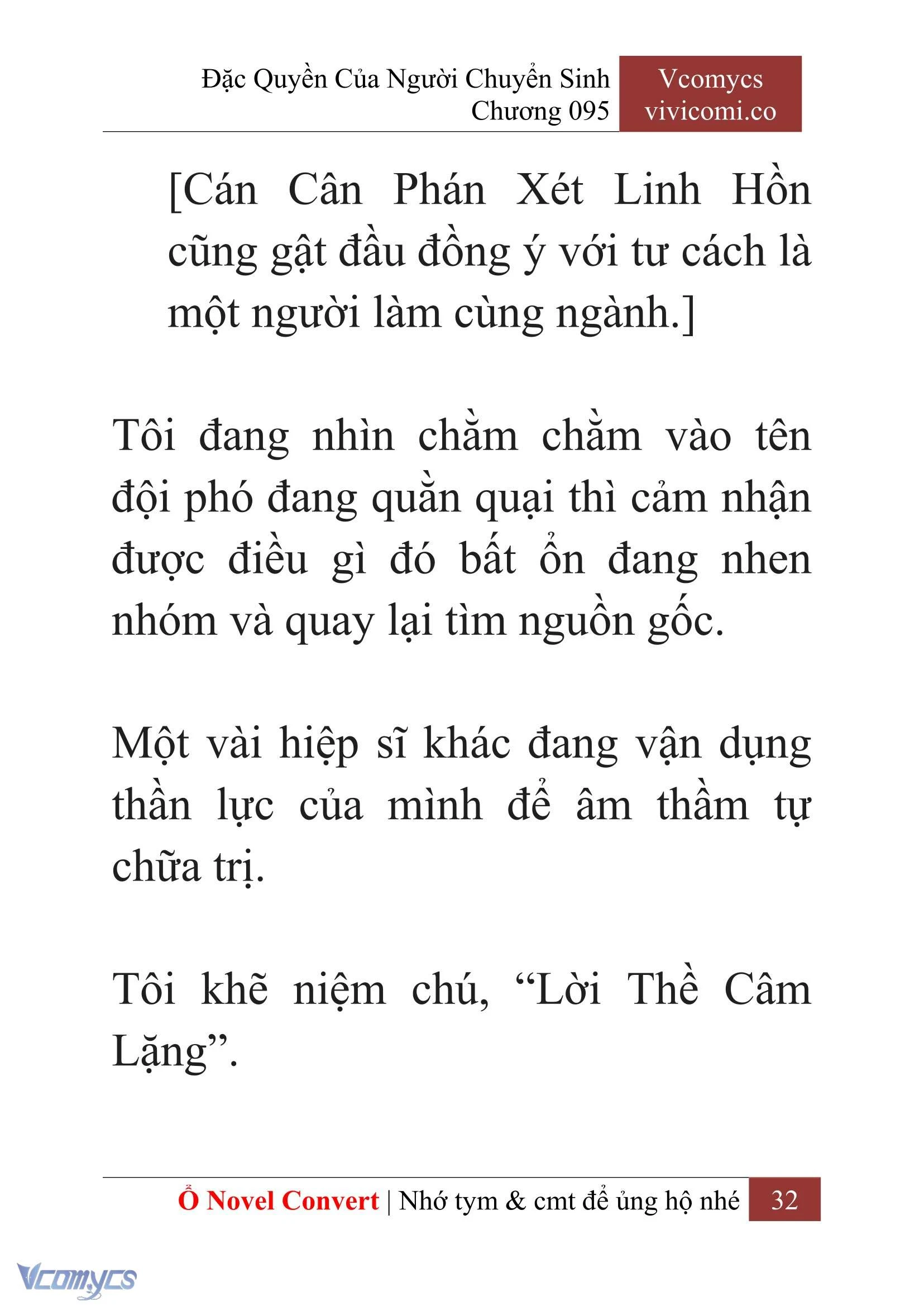 [Novel] Đặc Quyền Của Người Chuyển Sinh Chapter 95 - Trang 35