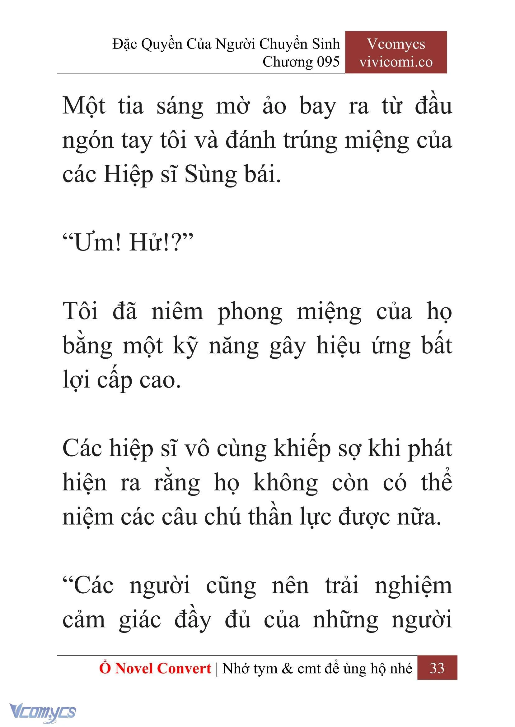 [Novel] Đặc Quyền Của Người Chuyển Sinh Chapter 95 - Trang 36