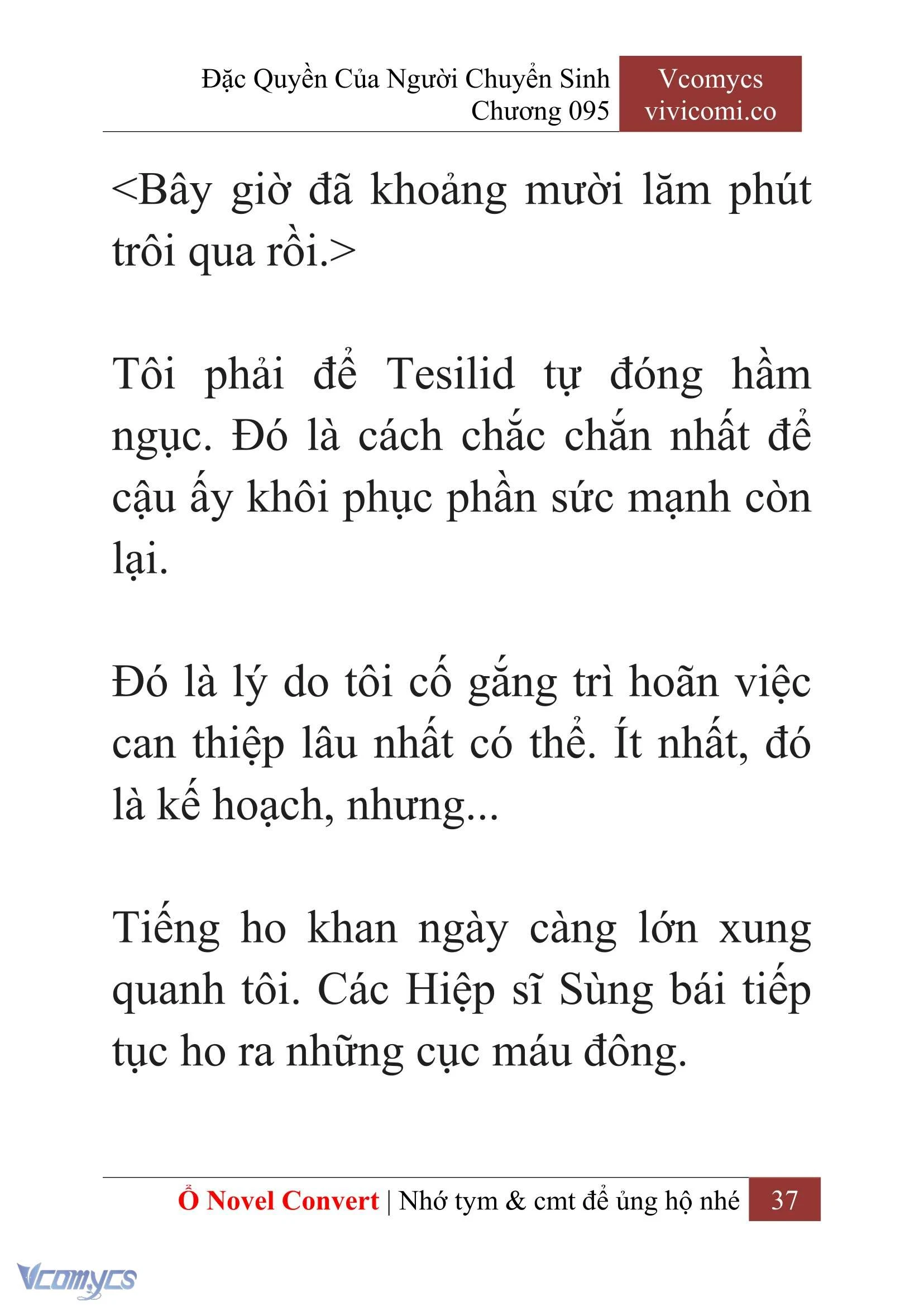 [Novel] Đặc Quyền Của Người Chuyển Sinh Chapter 95 - Trang 40