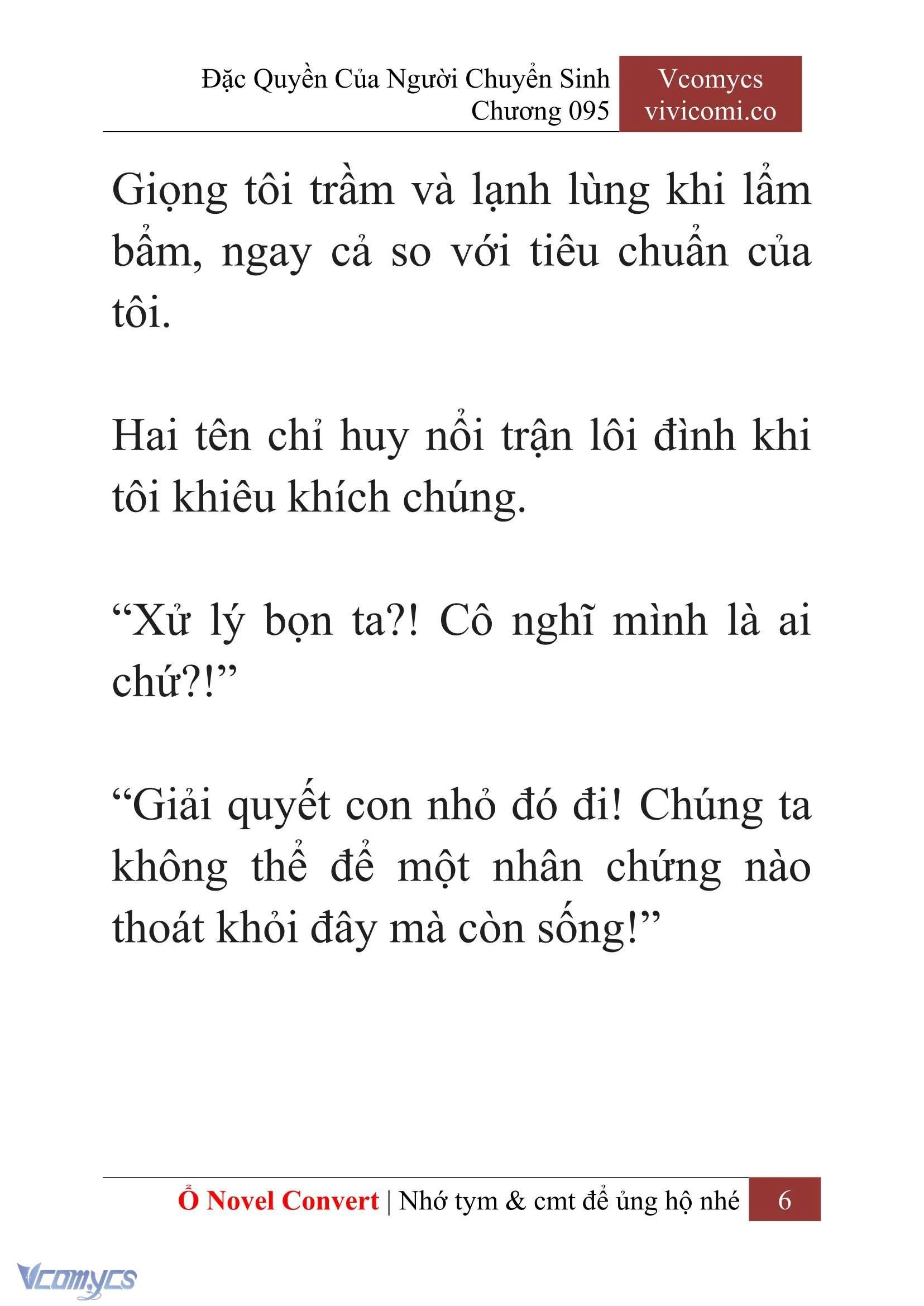 [Novel] Đặc Quyền Của Người Chuyển Sinh Chapter 95 - Trang 9