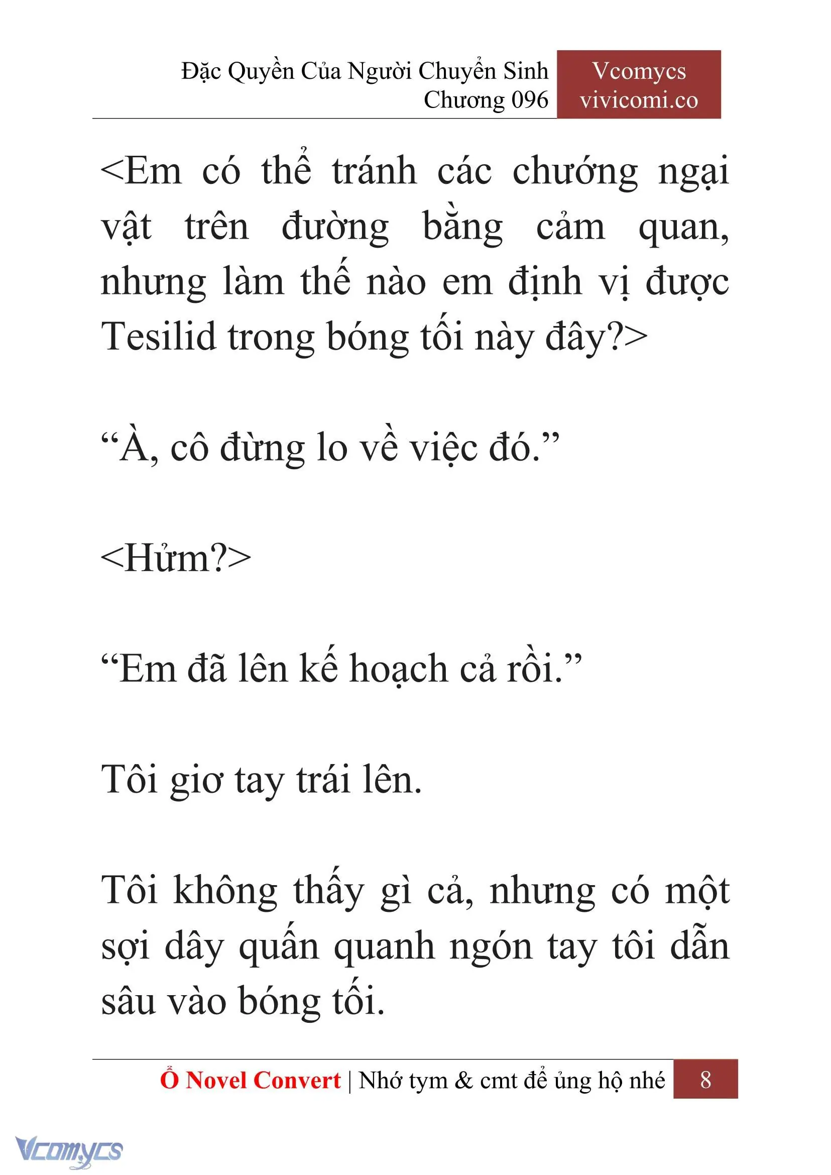[Novel] Đặc Quyền Của Người Chuyển Sinh Chapter 96 - Trang 11