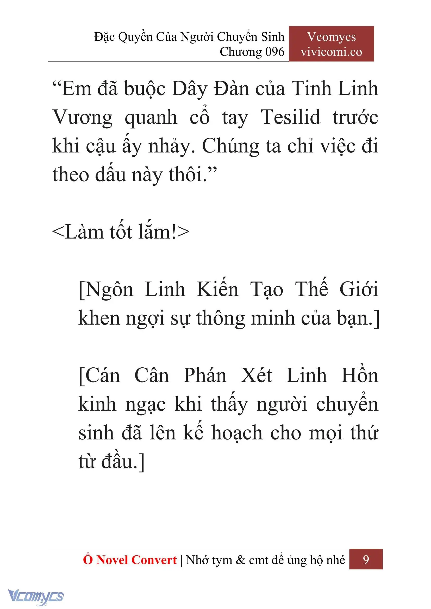 [Novel] Đặc Quyền Của Người Chuyển Sinh Chapter 96 - Trang 12