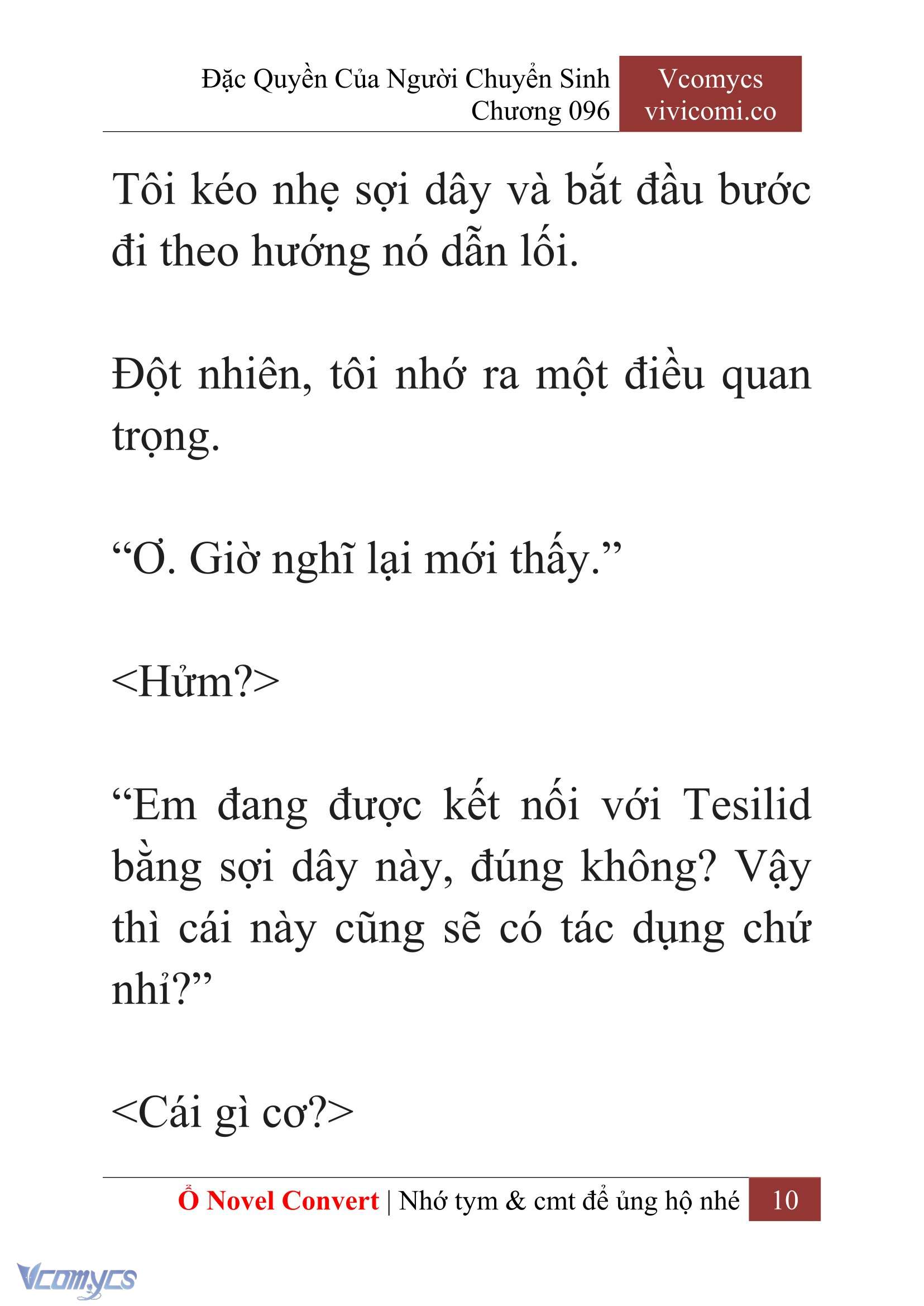 [Novel] Đặc Quyền Của Người Chuyển Sinh Chapter 96 - Trang 13