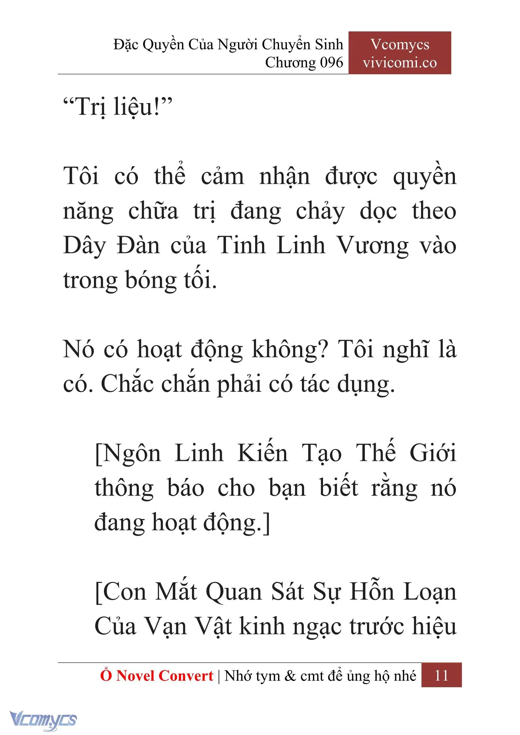[Novel] Đặc Quyền Của Người Chuyển Sinh Chapter 96 - Trang 14